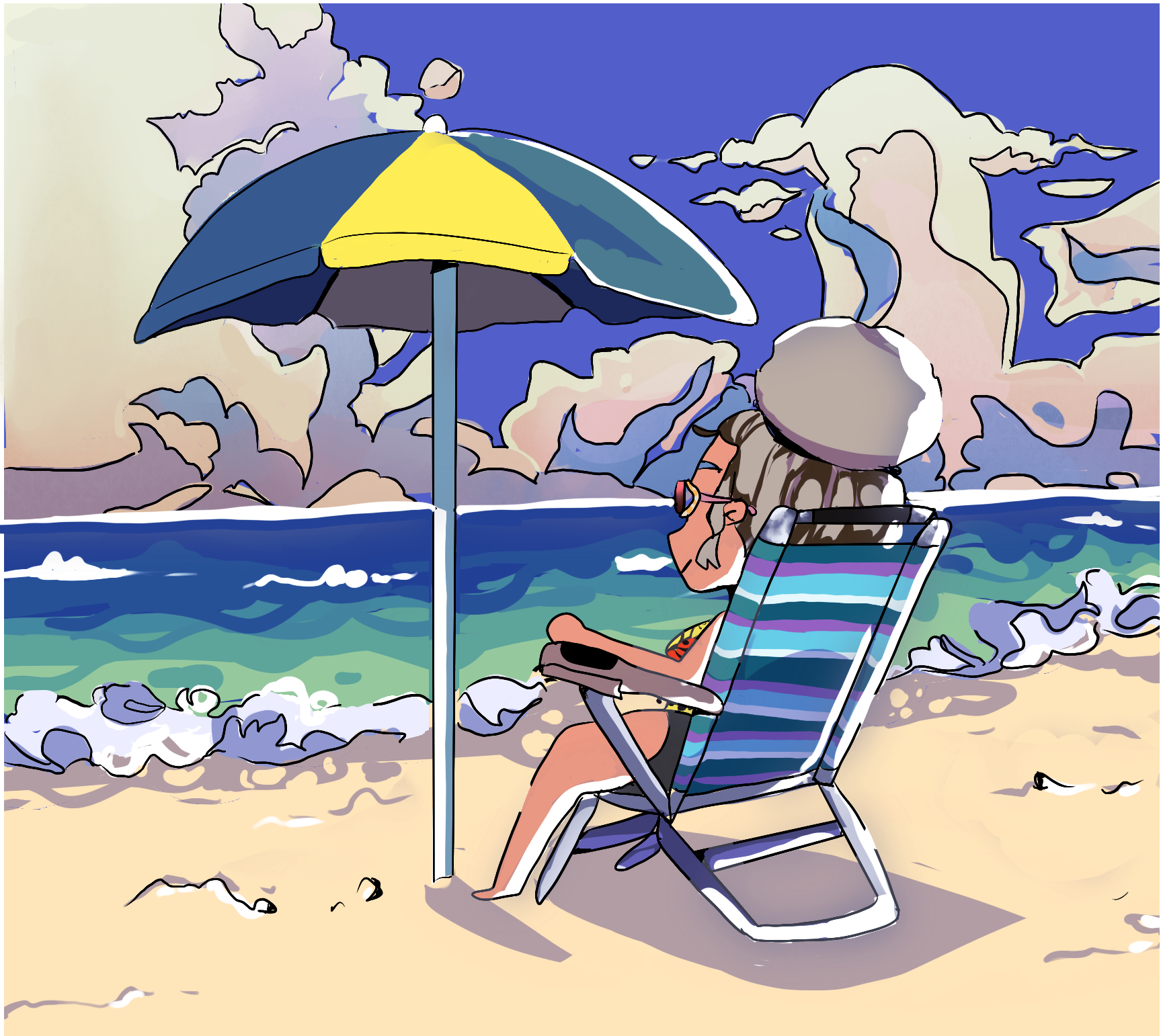 Beach(Morning)