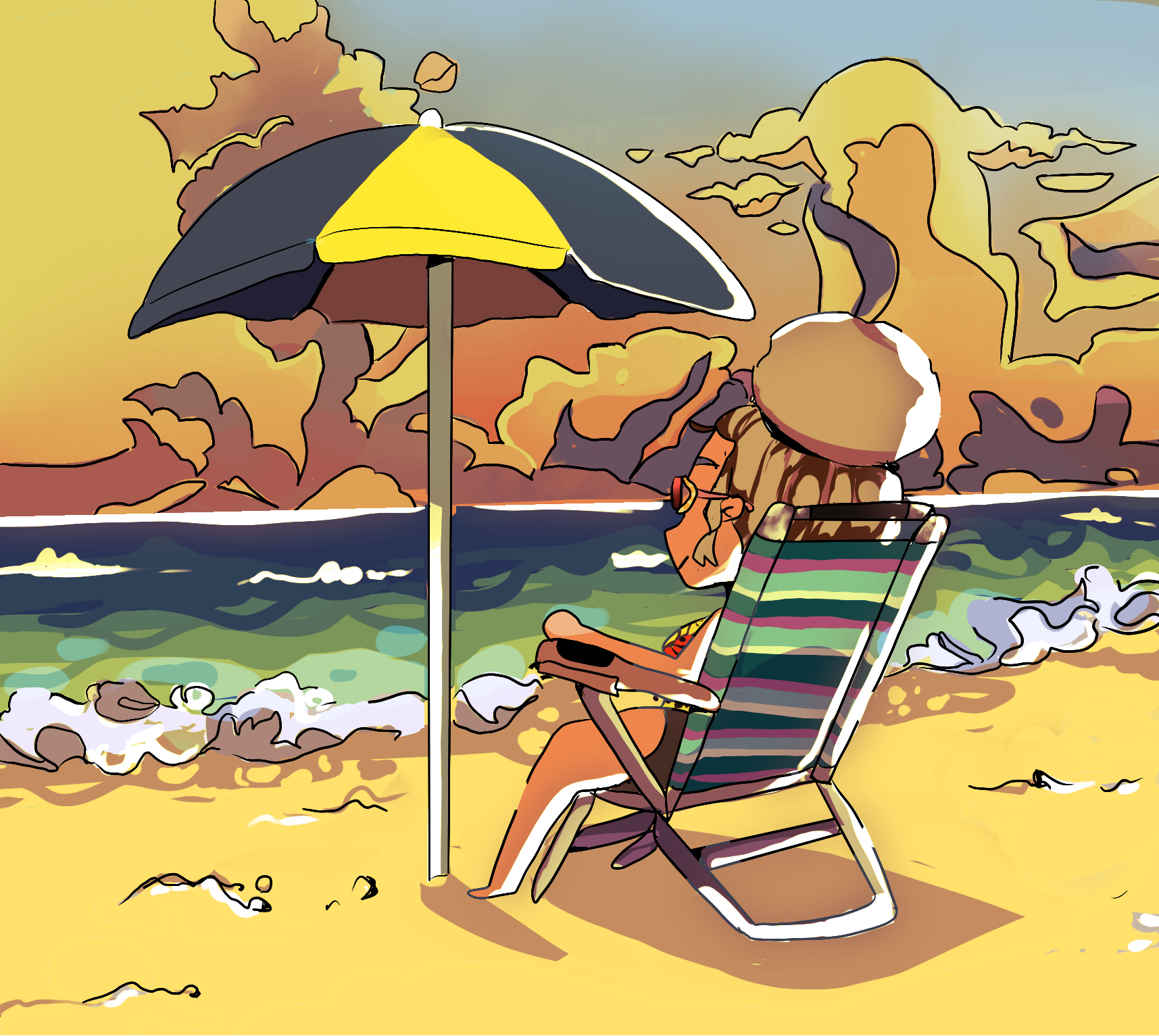 Beach(Sunset)
