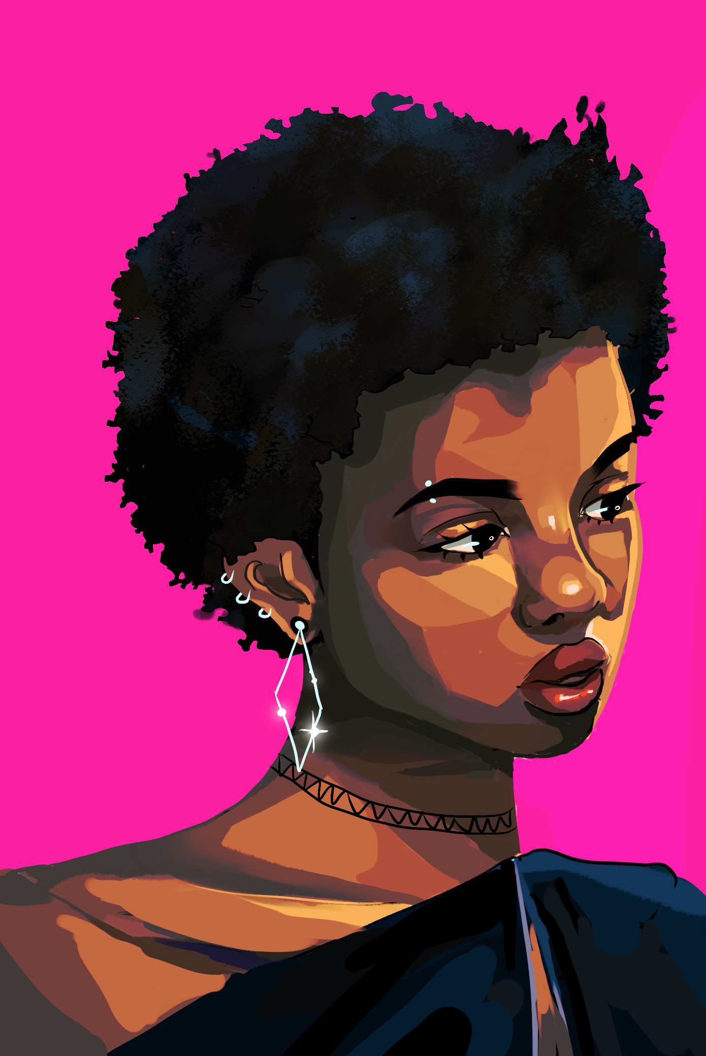 Vector portrait