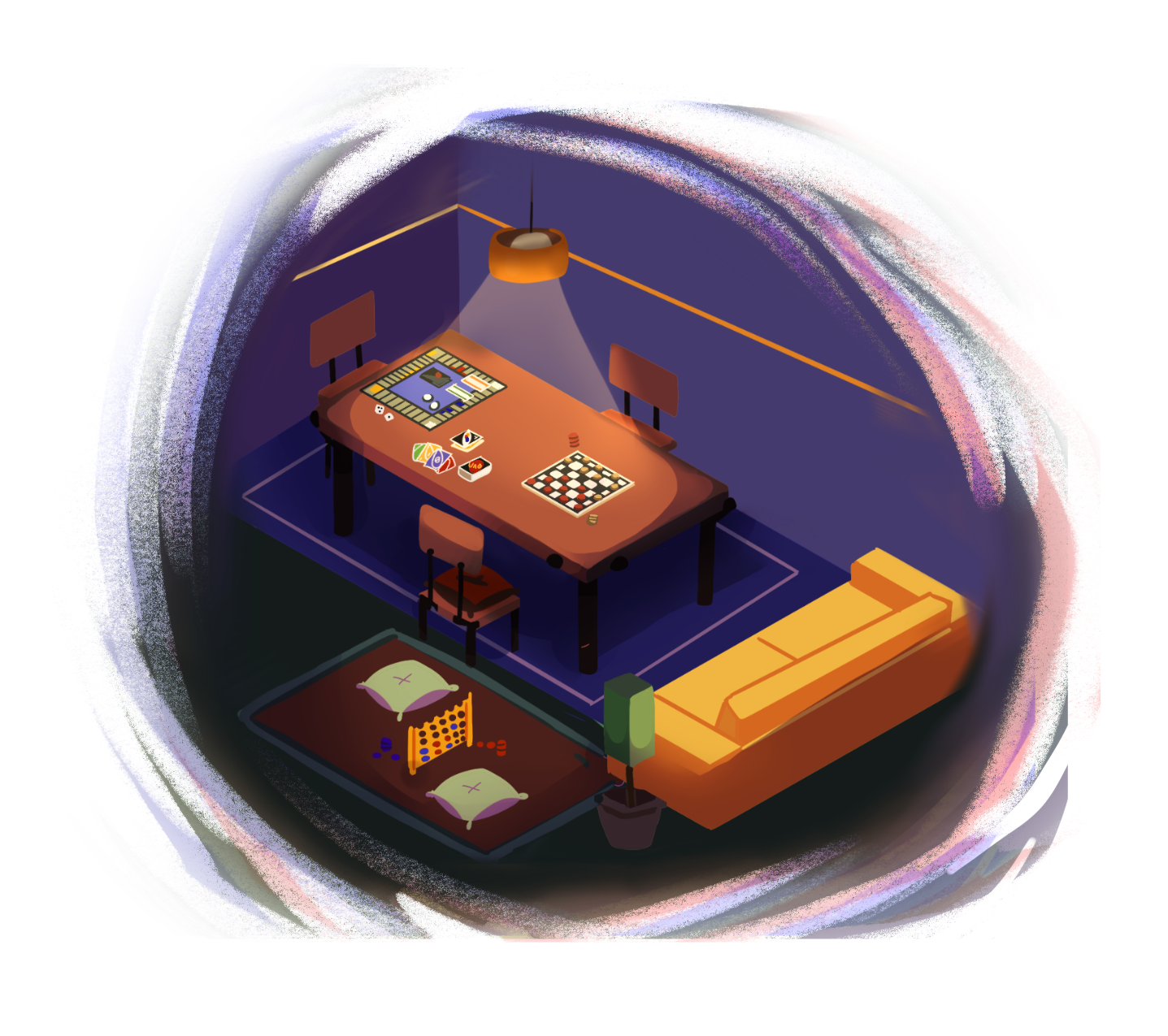 Hangout spot concept
