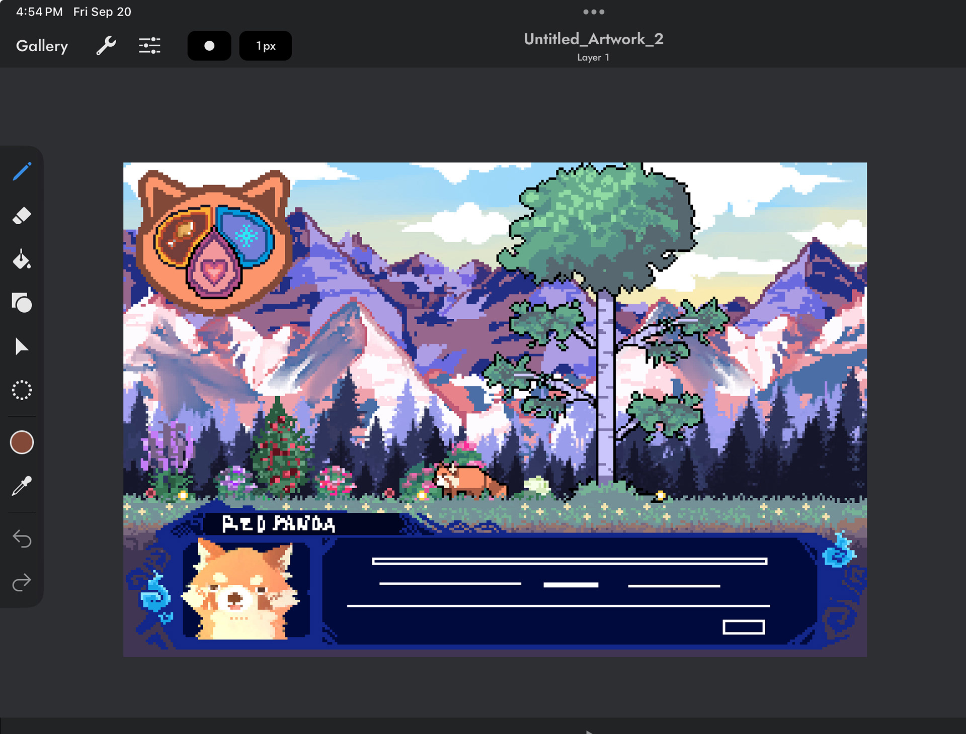 screen shot of updated version of "Everest"