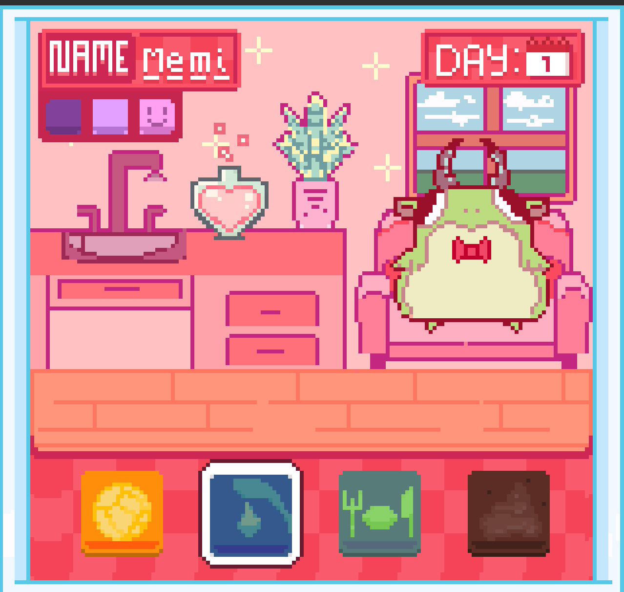 Screenshot of "Beware the Memi"