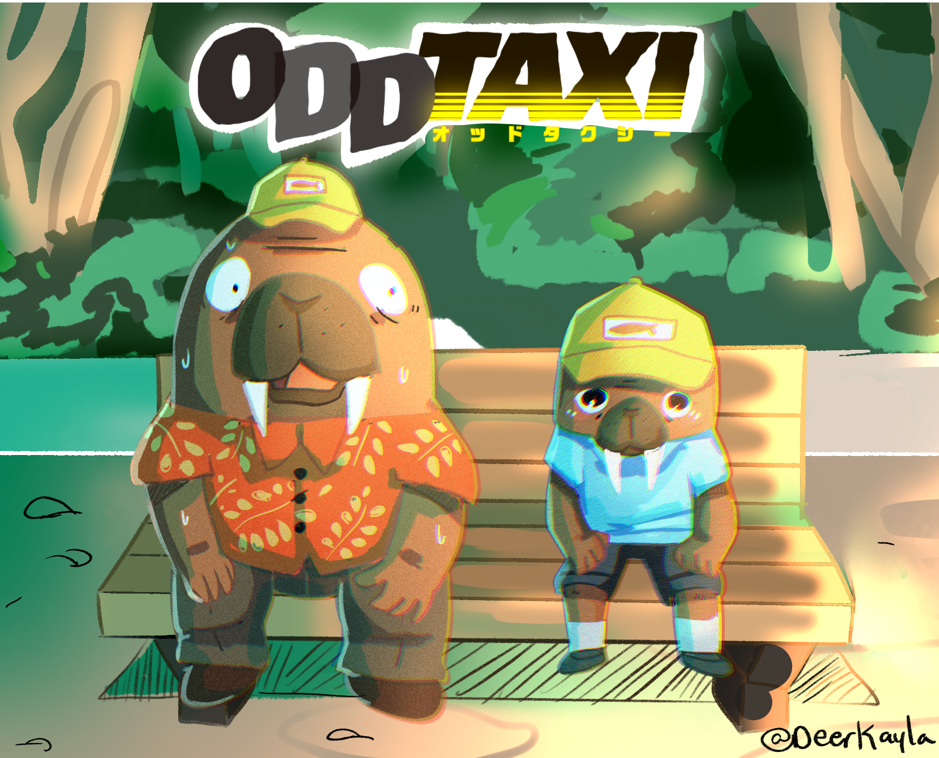 ODDTAXI Poster