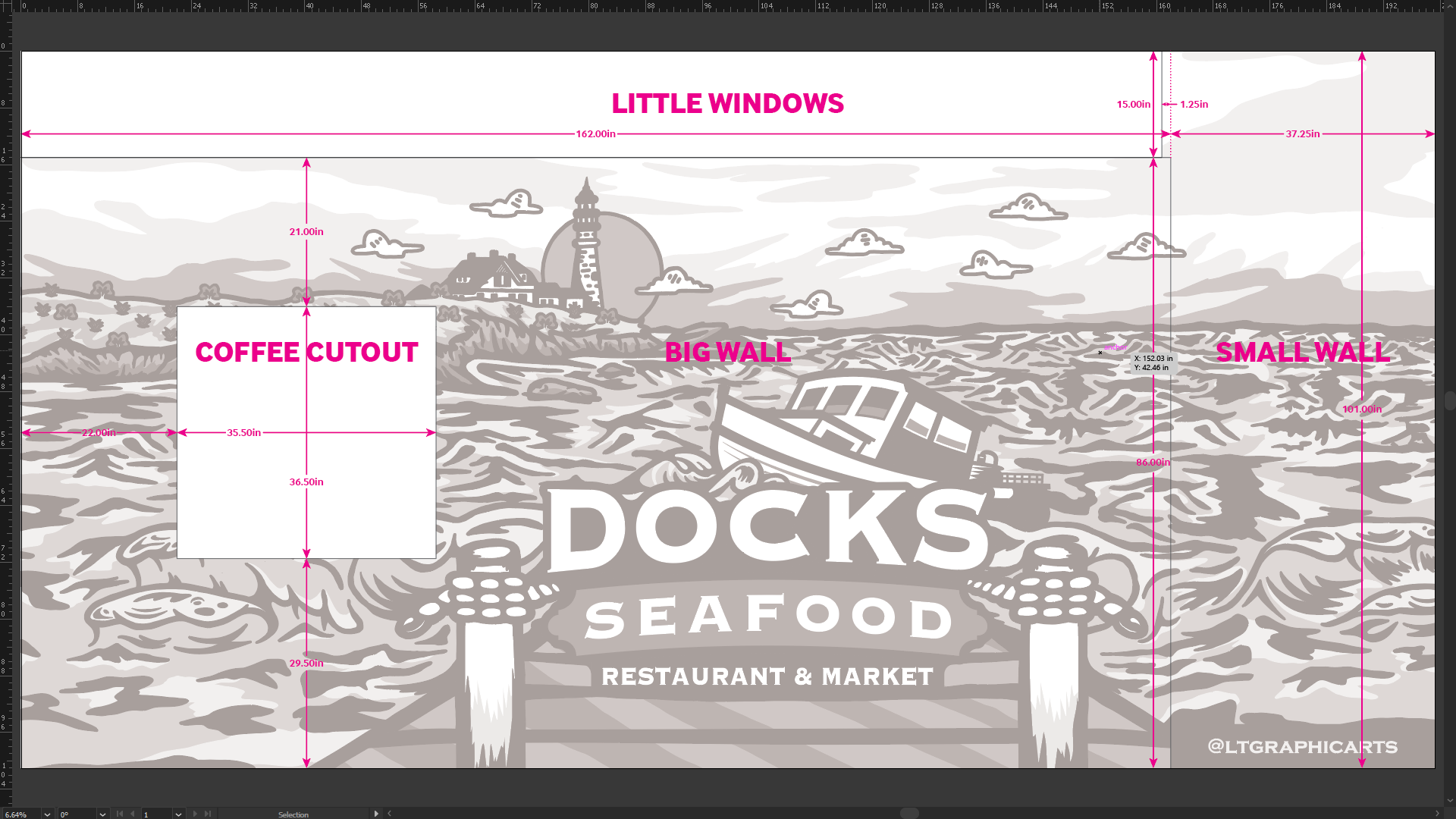 Dimensions, Trim and Fold Line Rendering