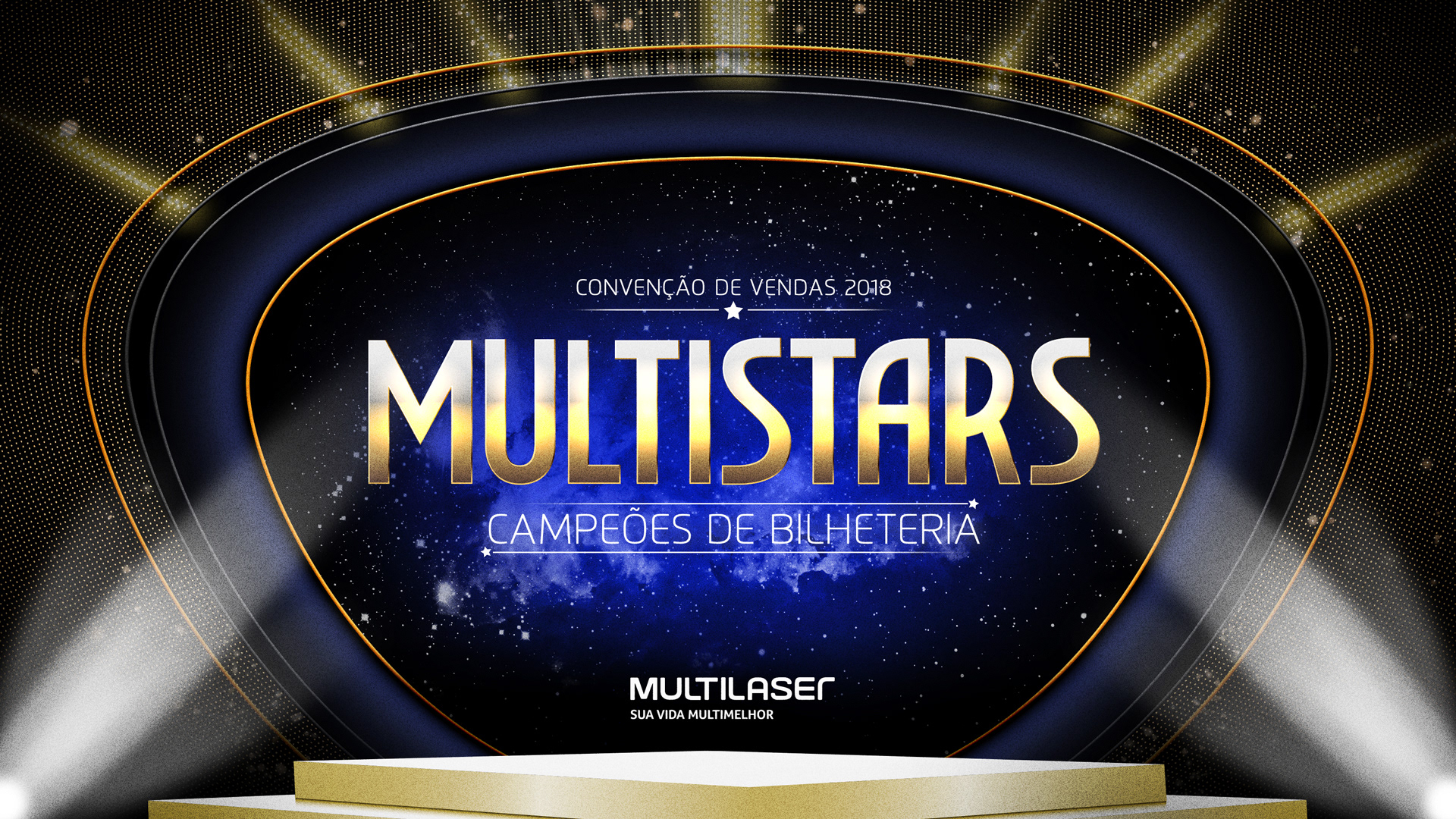 Multilaser | EndoMKT Event | Logo and Key Visuals