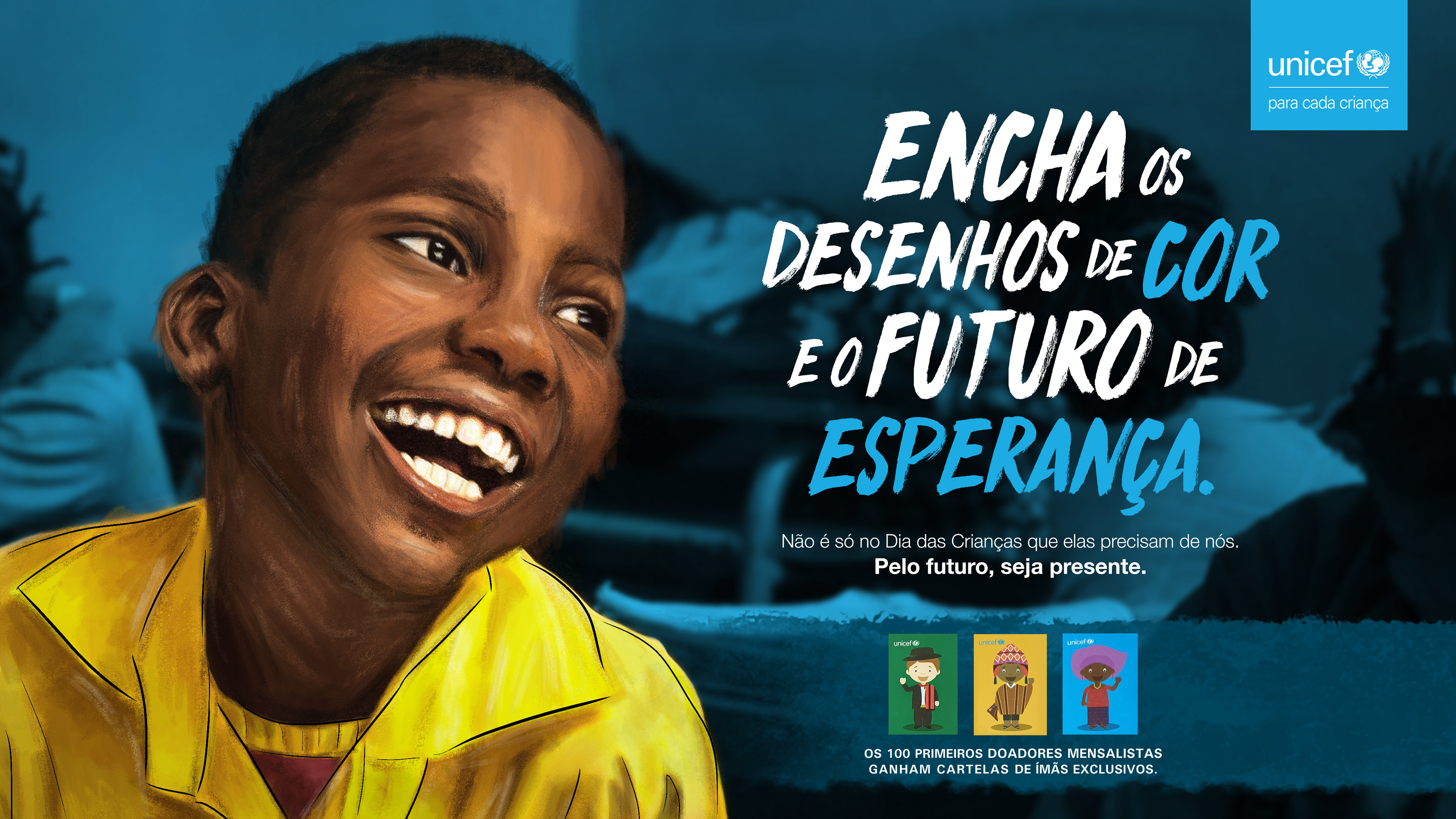 Unicef | Awereness Campaign | Logo & Key Visuals