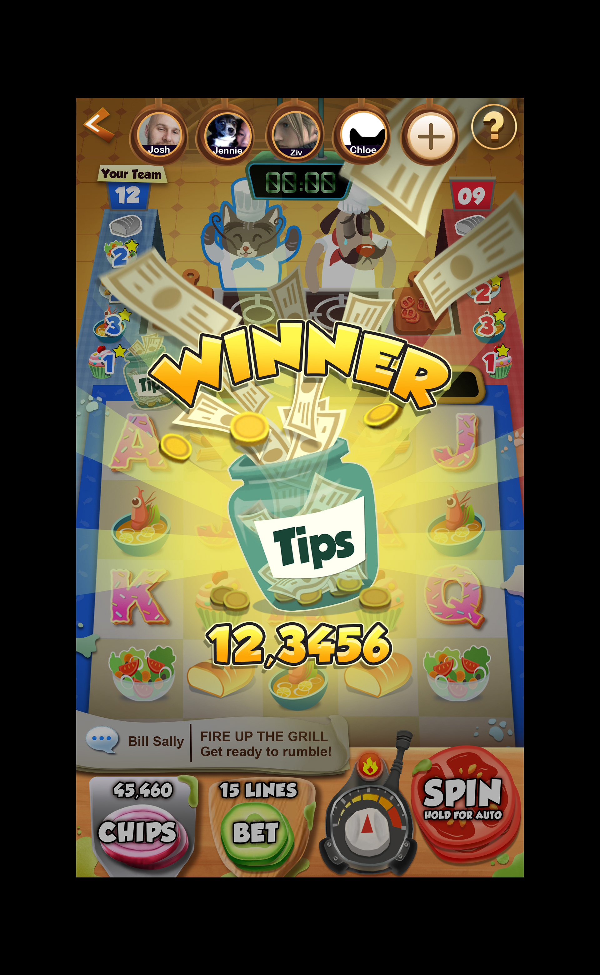 Cat Team Win
