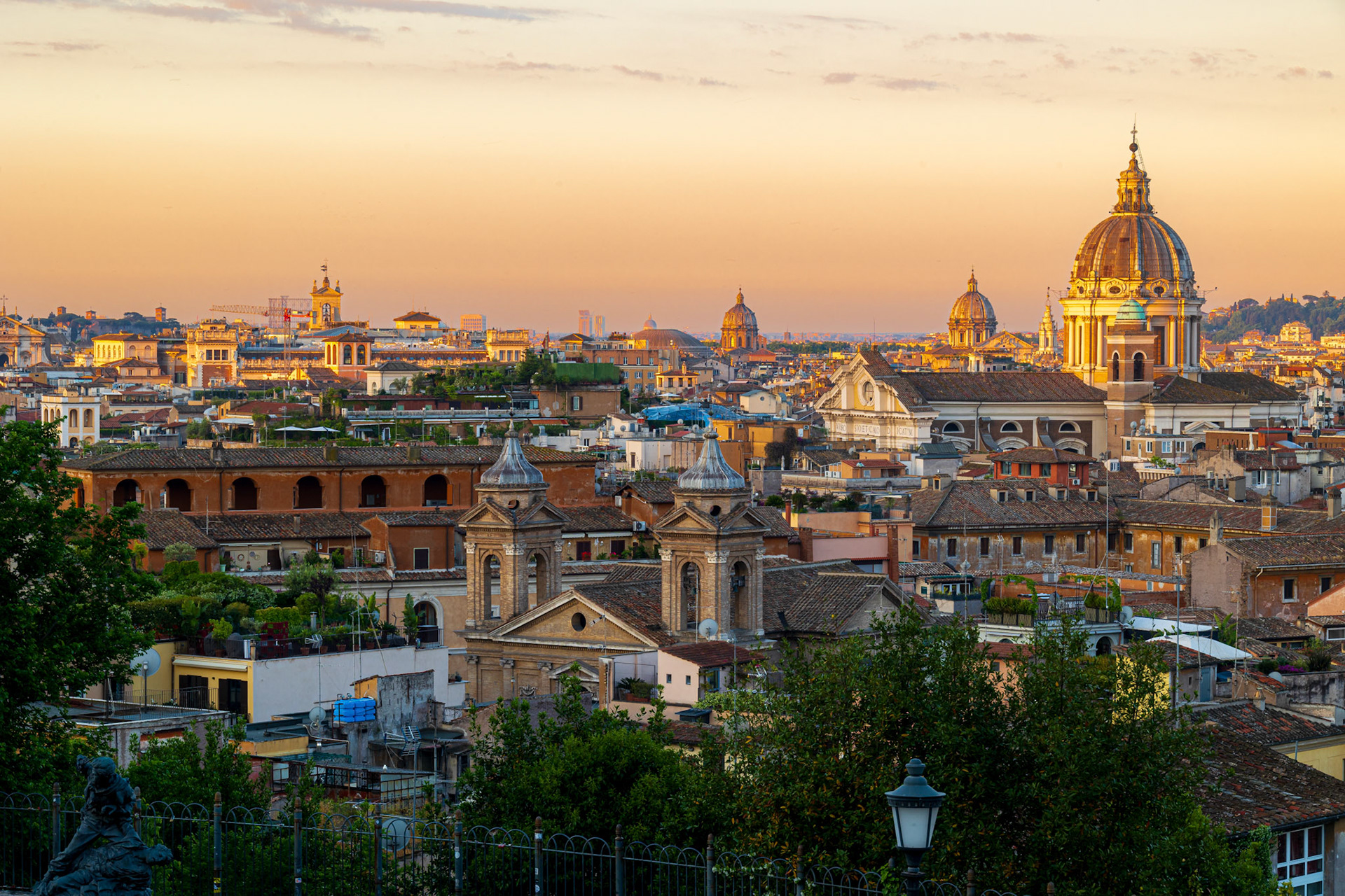 Sunrise Over Rome