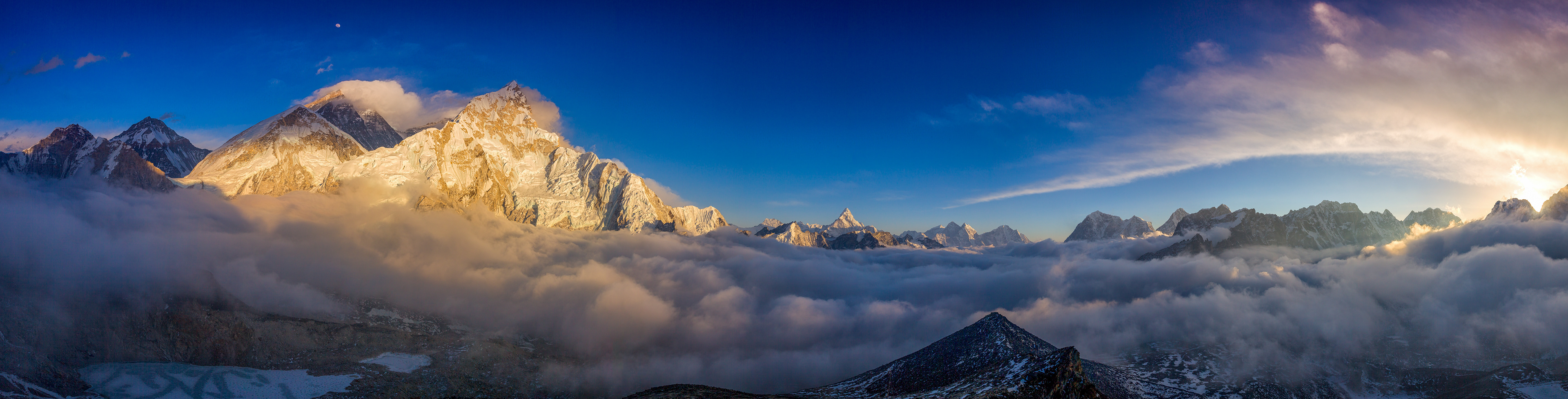 Everest Sunset from Kala Patthar