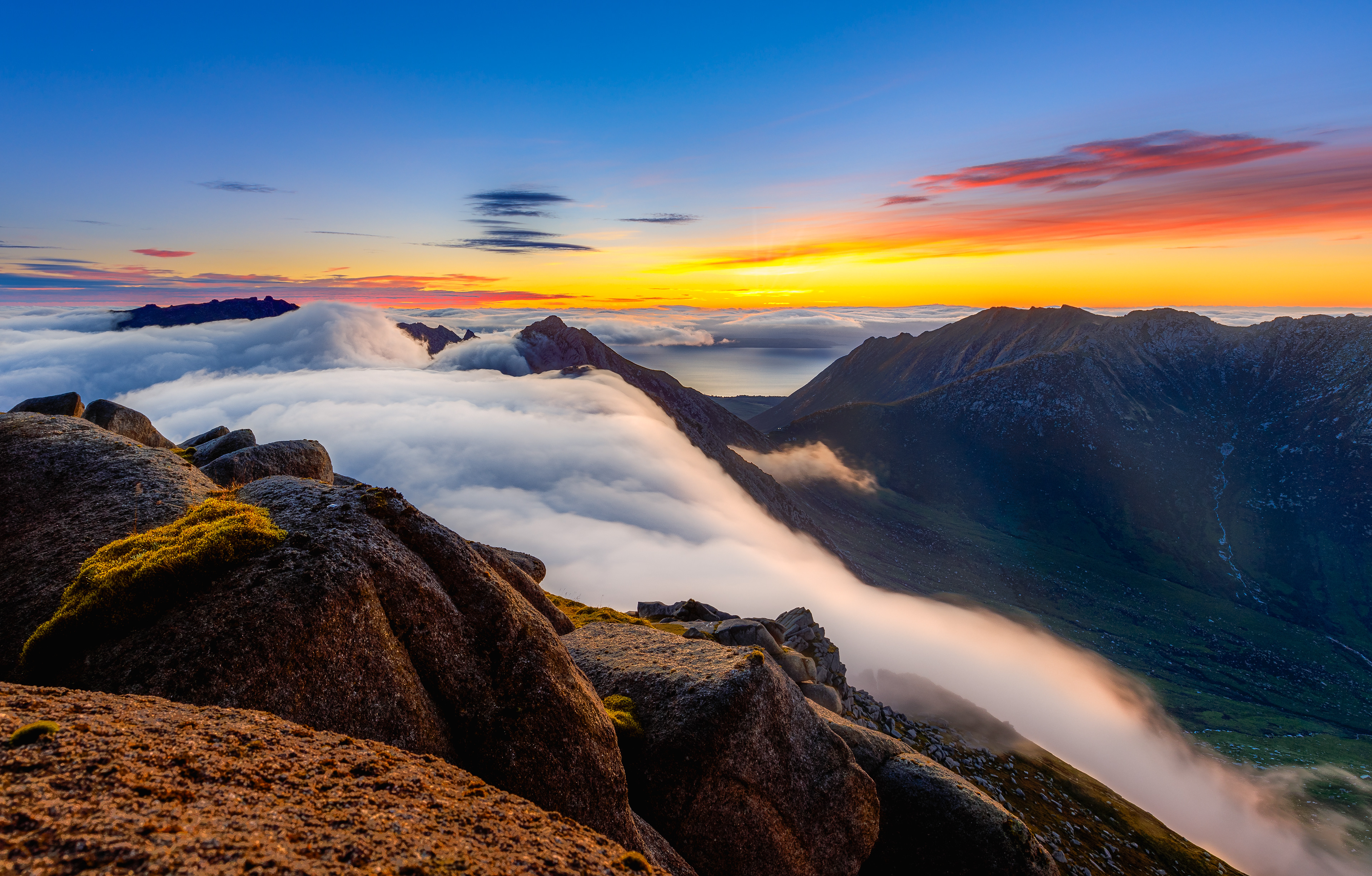 Sunrise Over Goat Fell on Arren