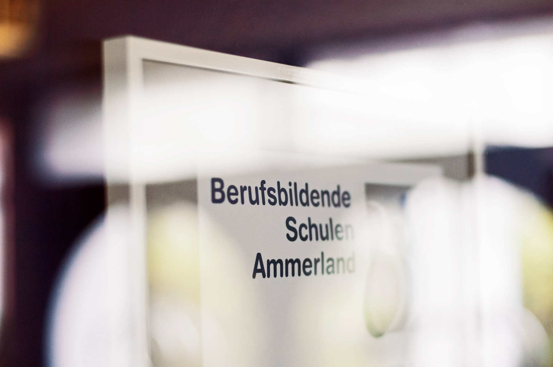 schild einer berufsbildenden schule