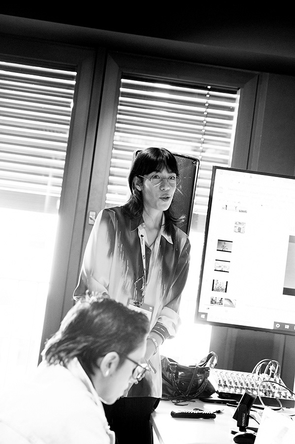 swpicture of speaker at gender equality hub fpr keychange initiative