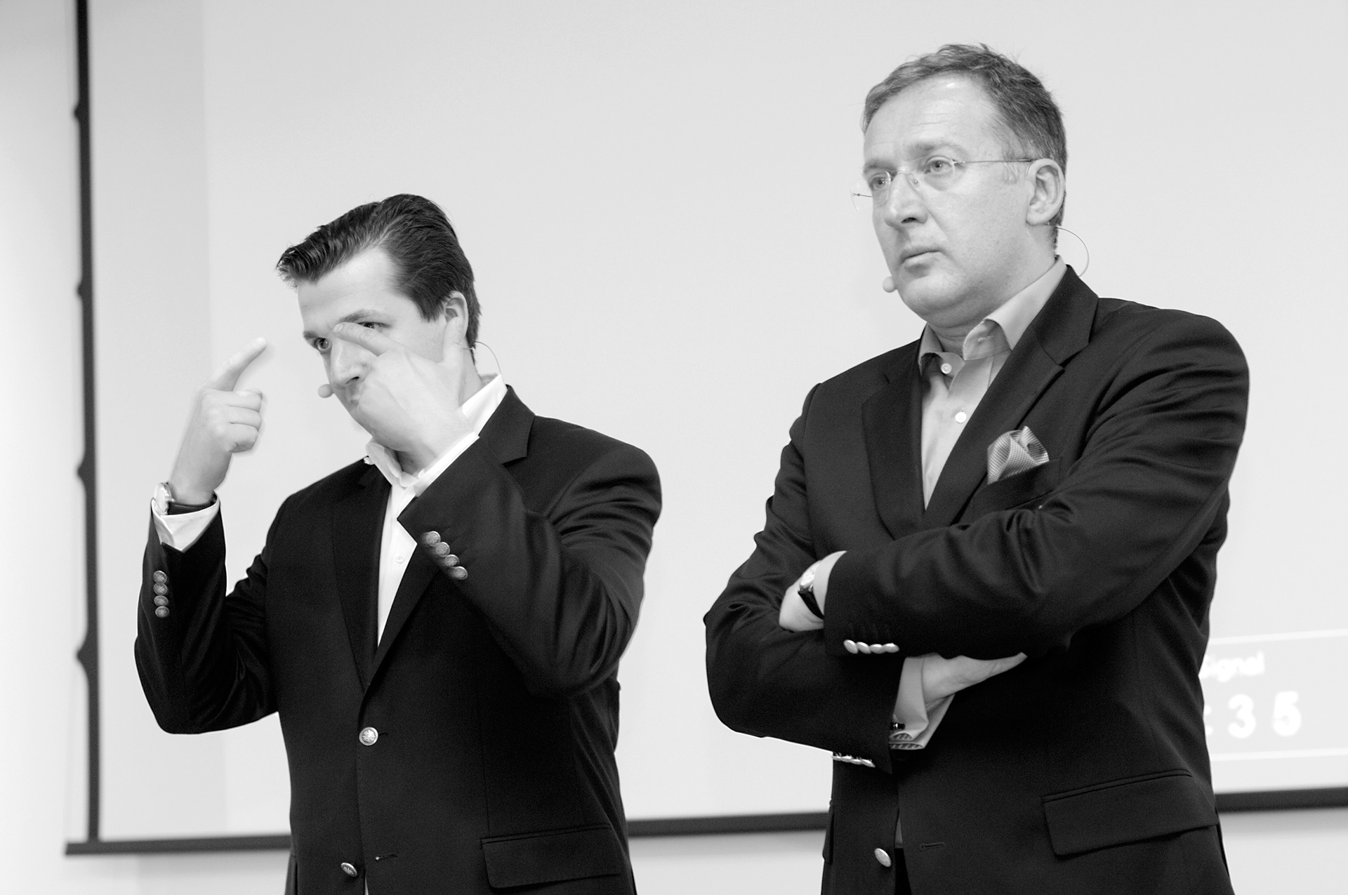 Symposium, Redner