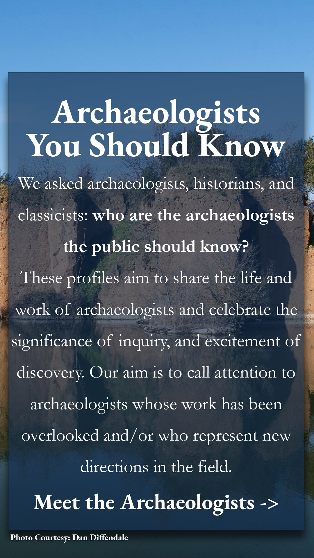 Archaeologists You Should Know Instagram Highlight