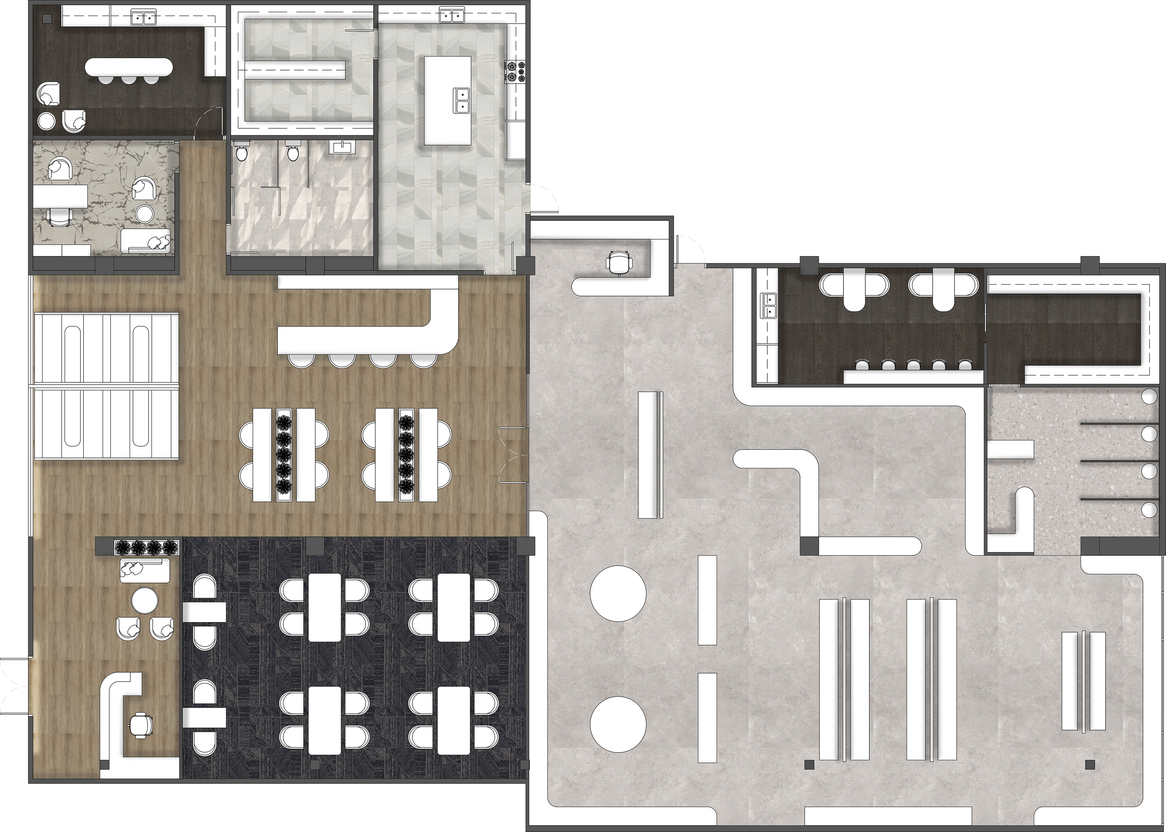 2D Rendered Floor Plan