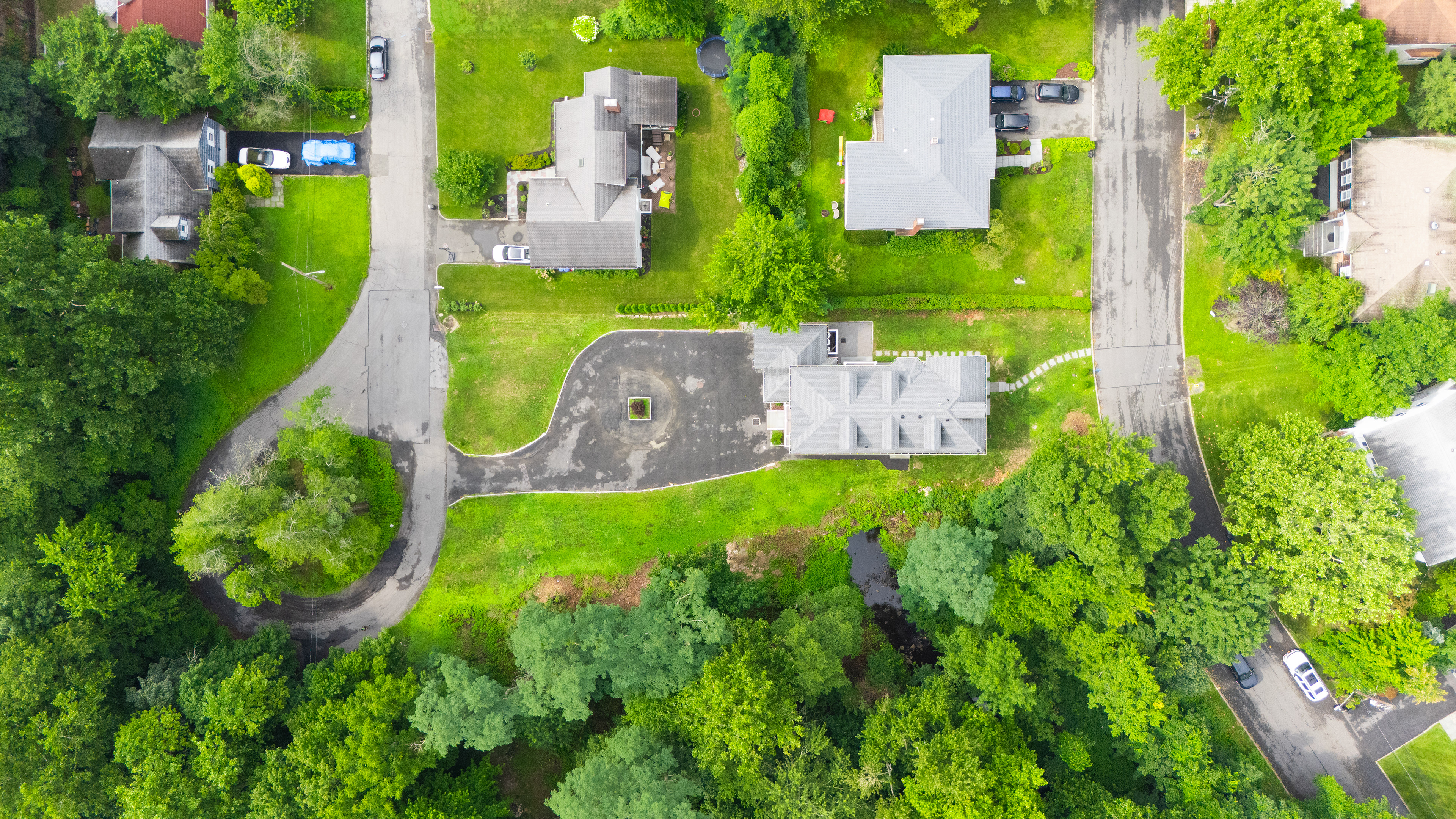 Aerial Top-Down View