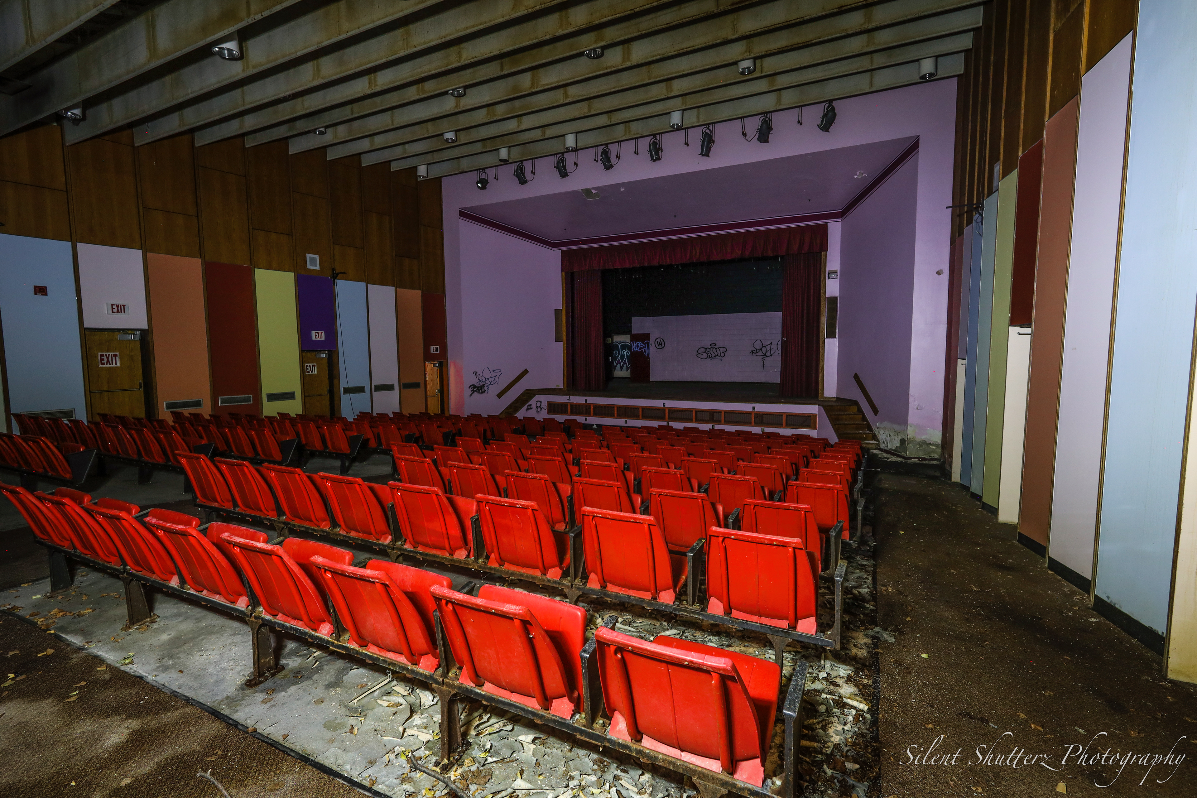 A theatre in the children's section.