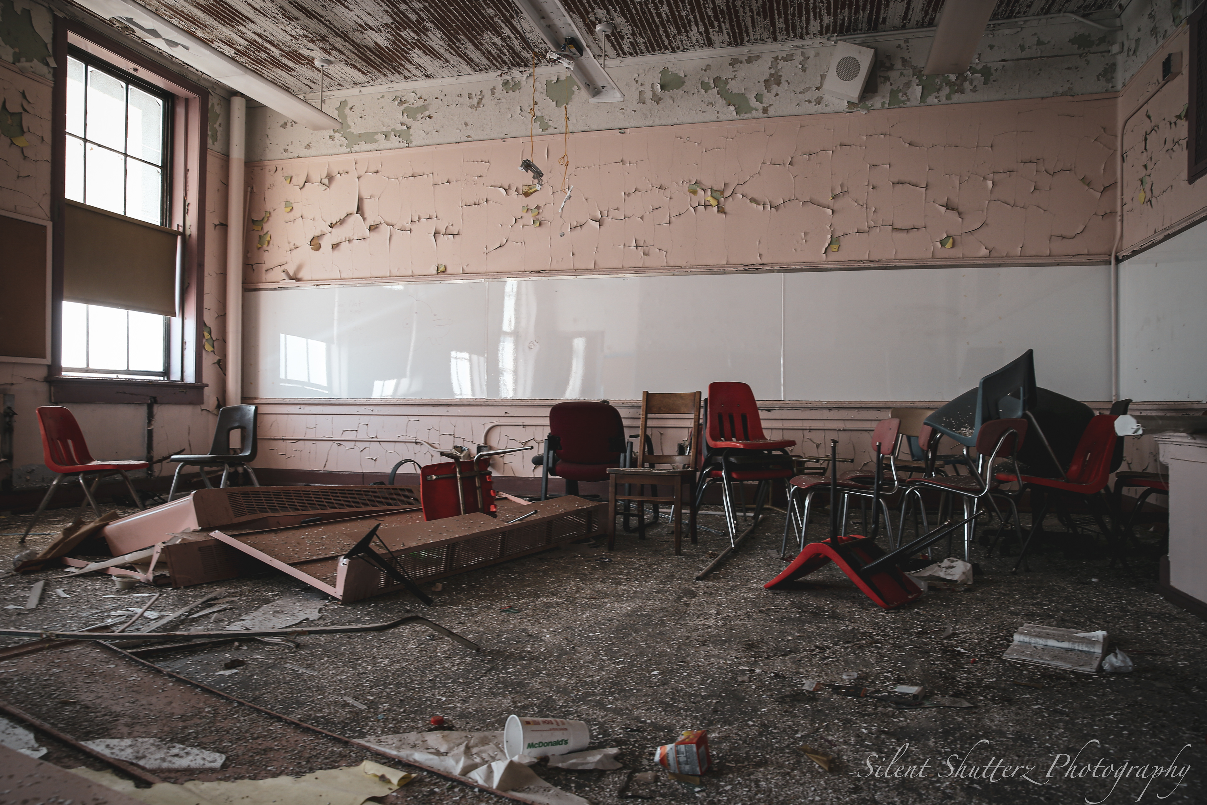 Where is the teacher?
