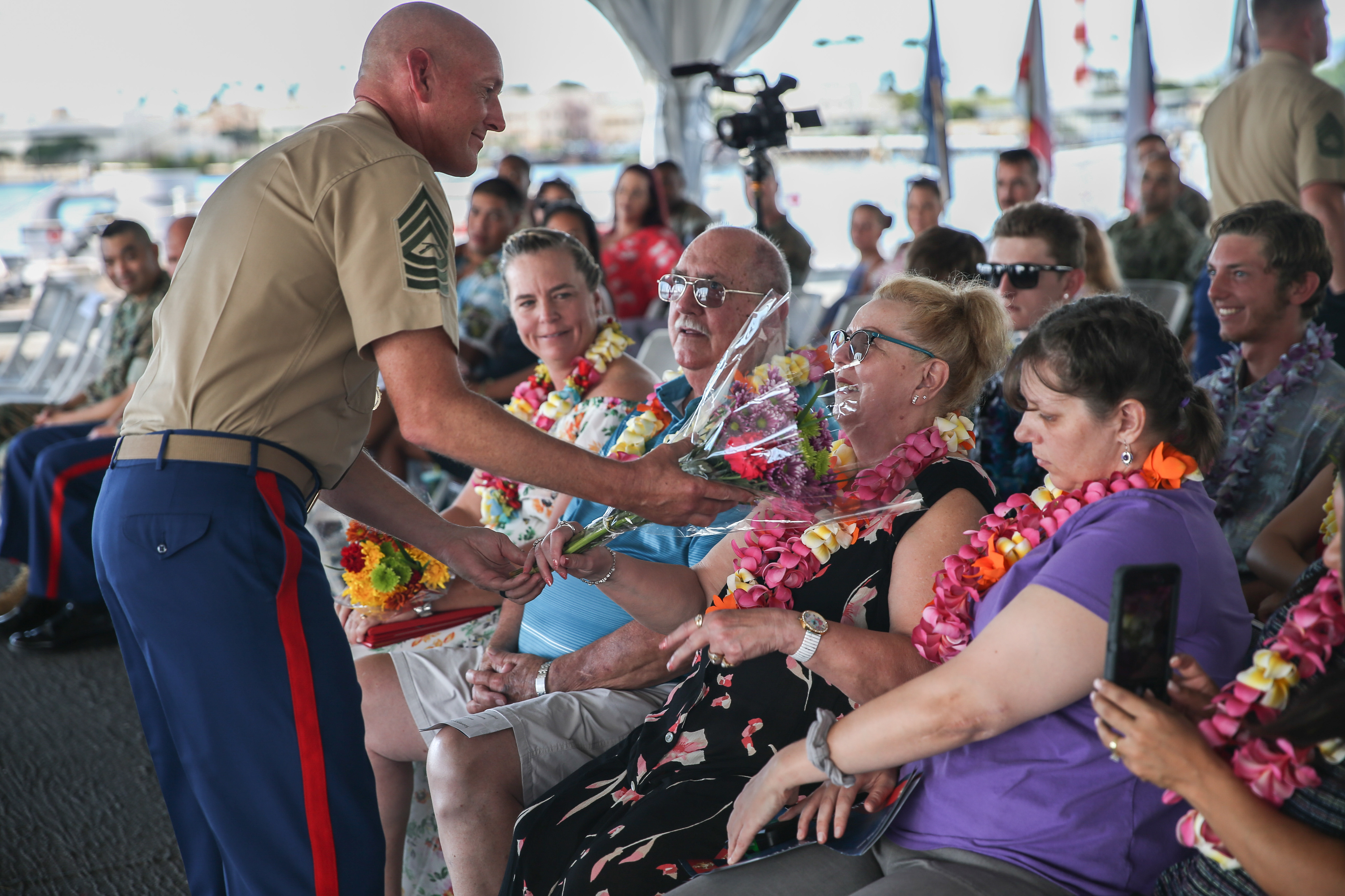 MSgt. Leet Retirement Ceremony.