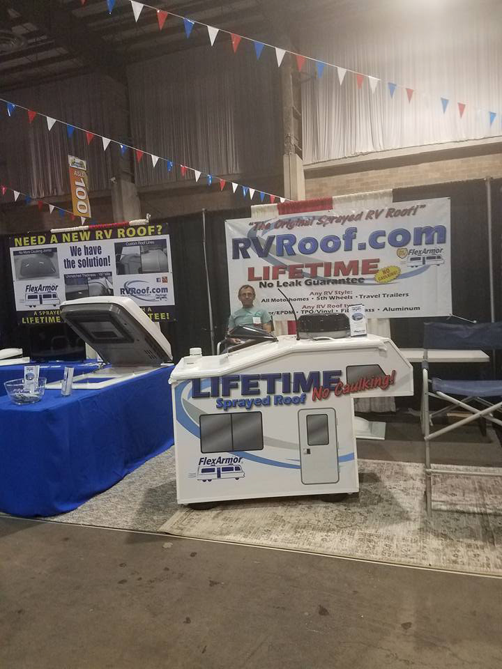 Old displays for tradeshow