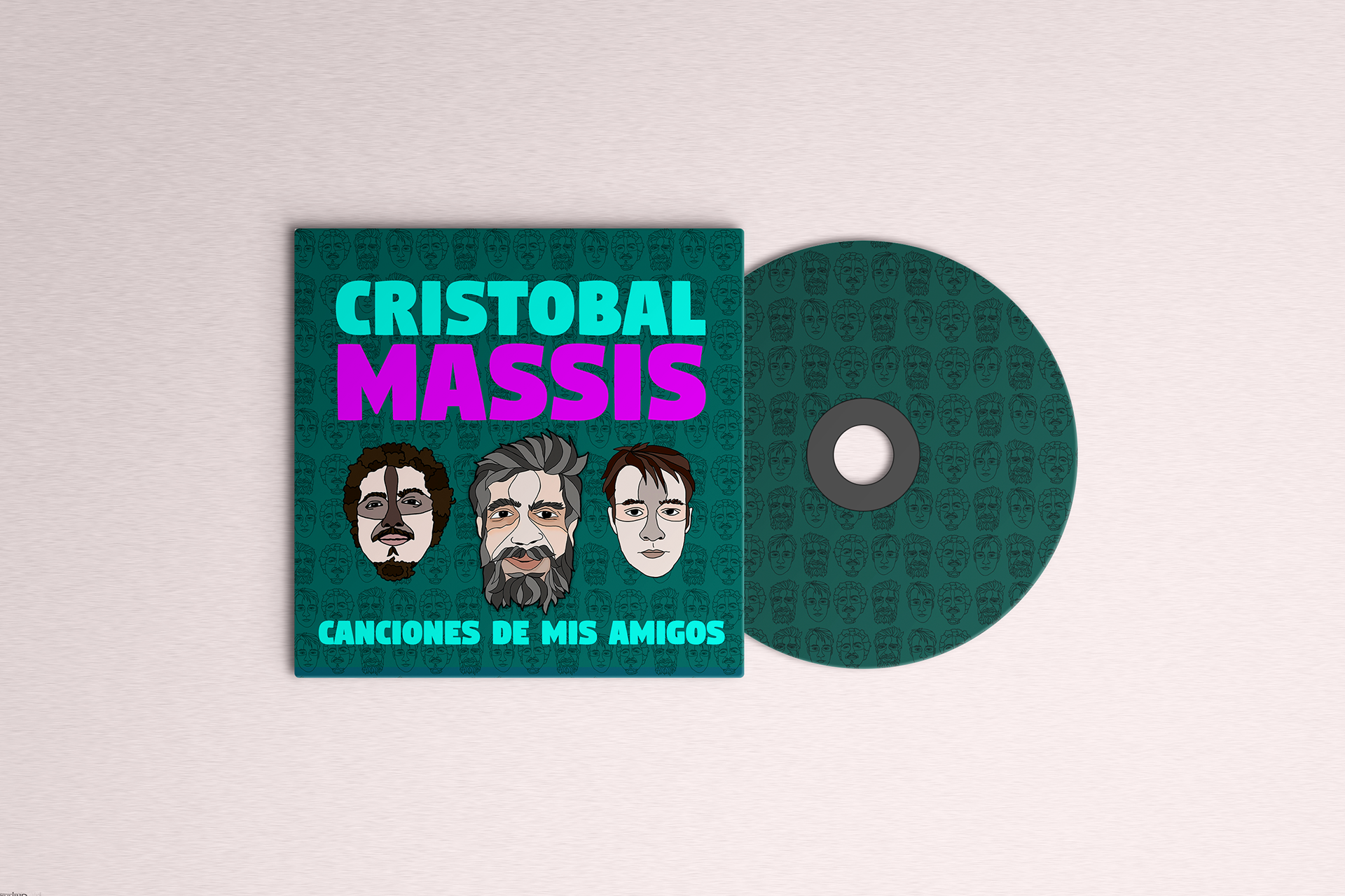 Disco "Canciones de mis amigos" - Cristóbal Massis