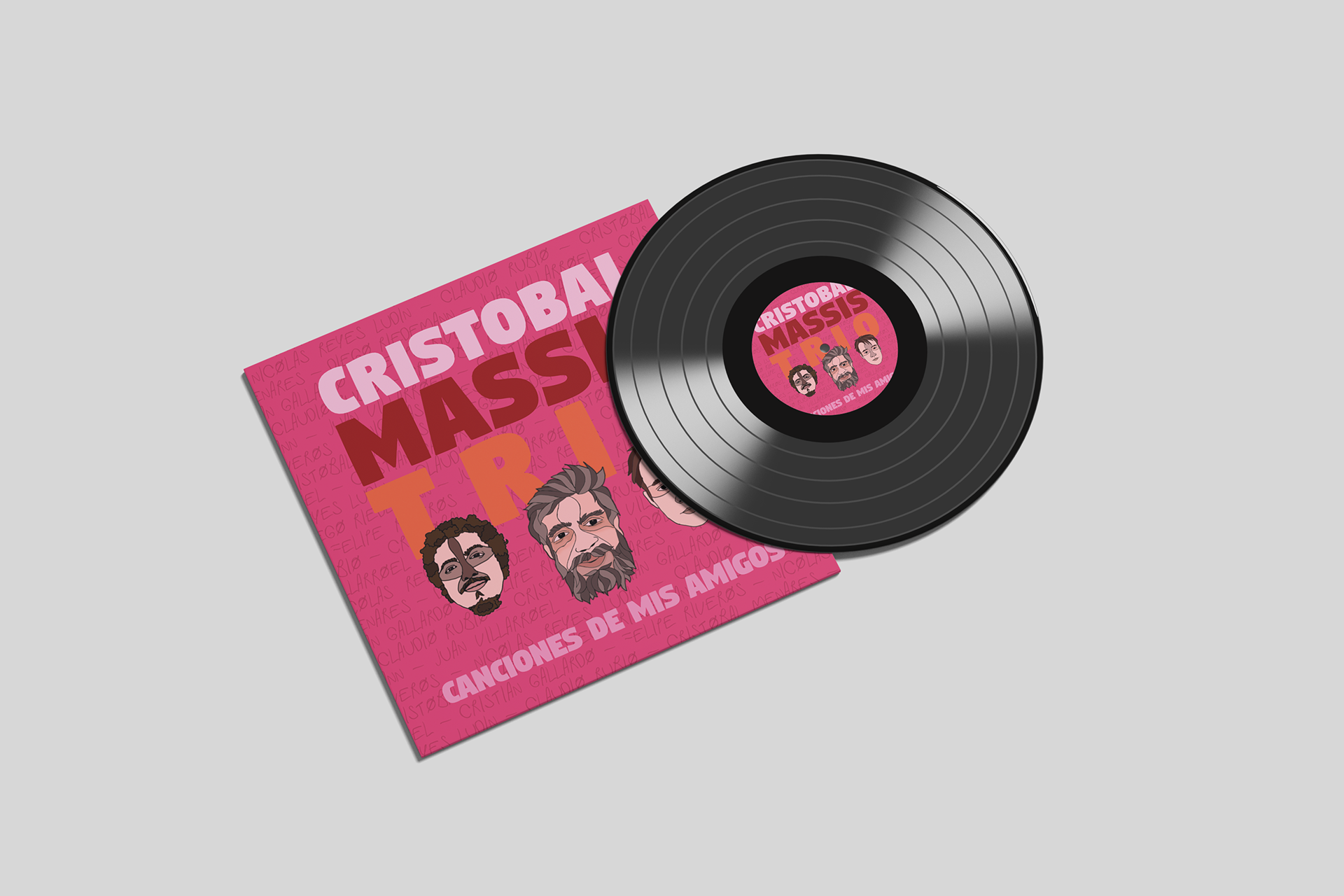 Edición Vinilo "Canciones de mis amigos" - Cristóbal Massis
