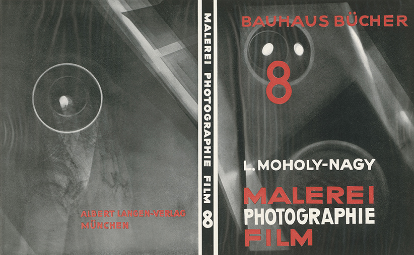 Figure 6: Moholy-Nagy, László. 1927. Bauhausbucher 8: Malerei, Photografie, Film. Photogram, letterpress, book. Bauhaus Dessau, Germany.