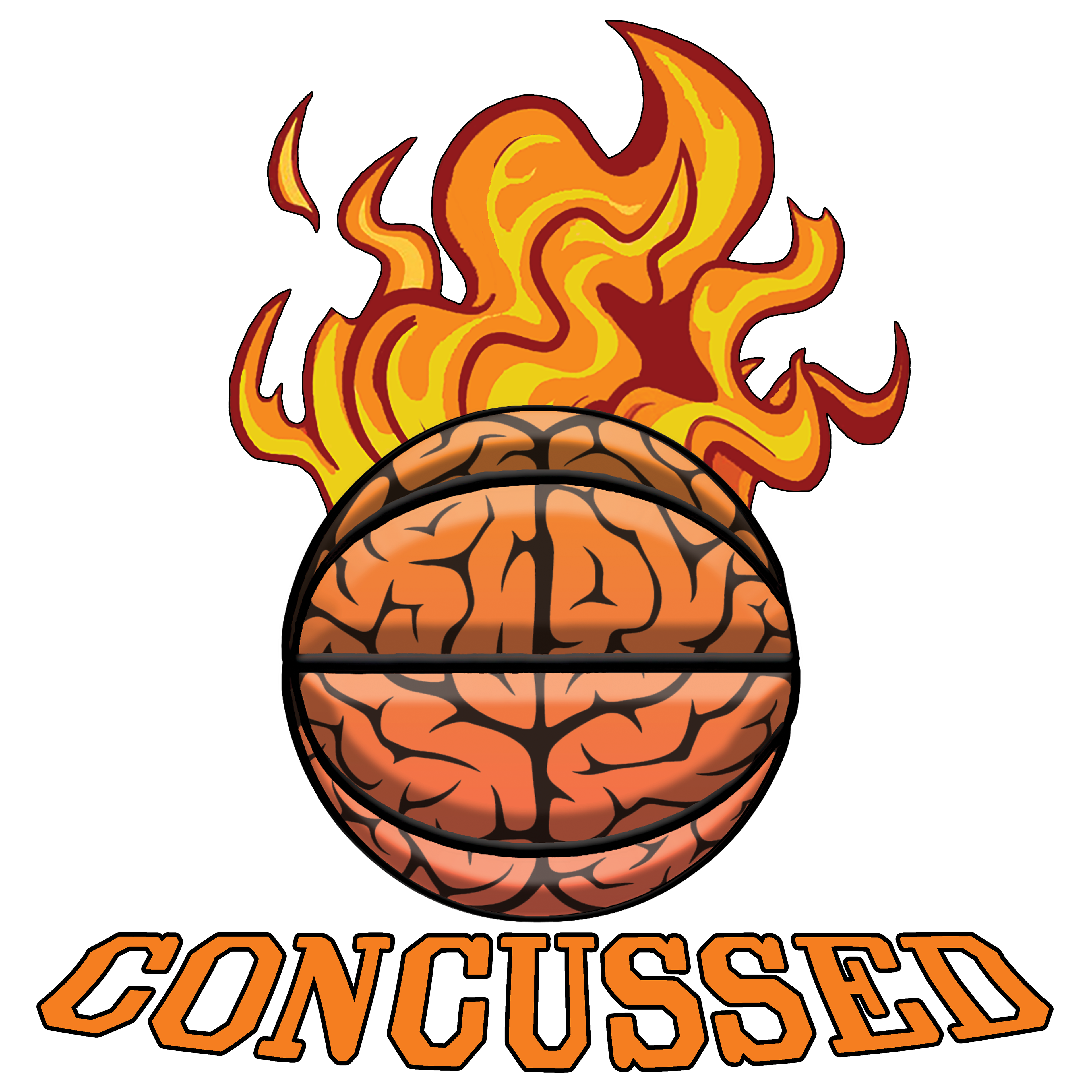 Flaming BrainBall Concussed
