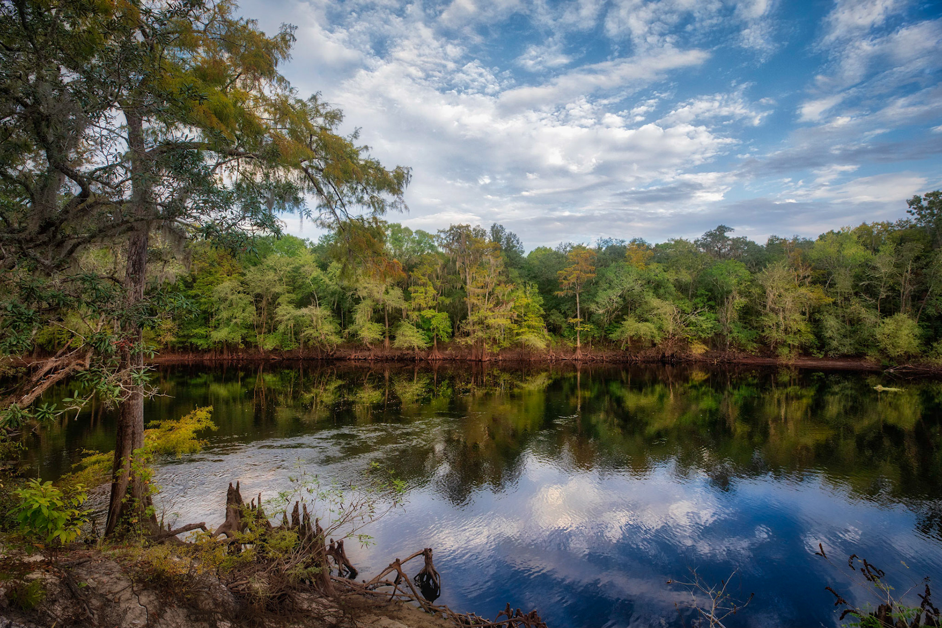 Santa Fe River at Santa Fe Springs