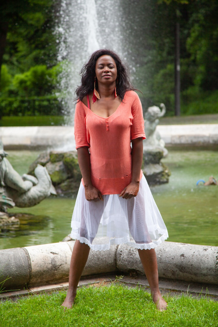 Alessandra at Friedensengel