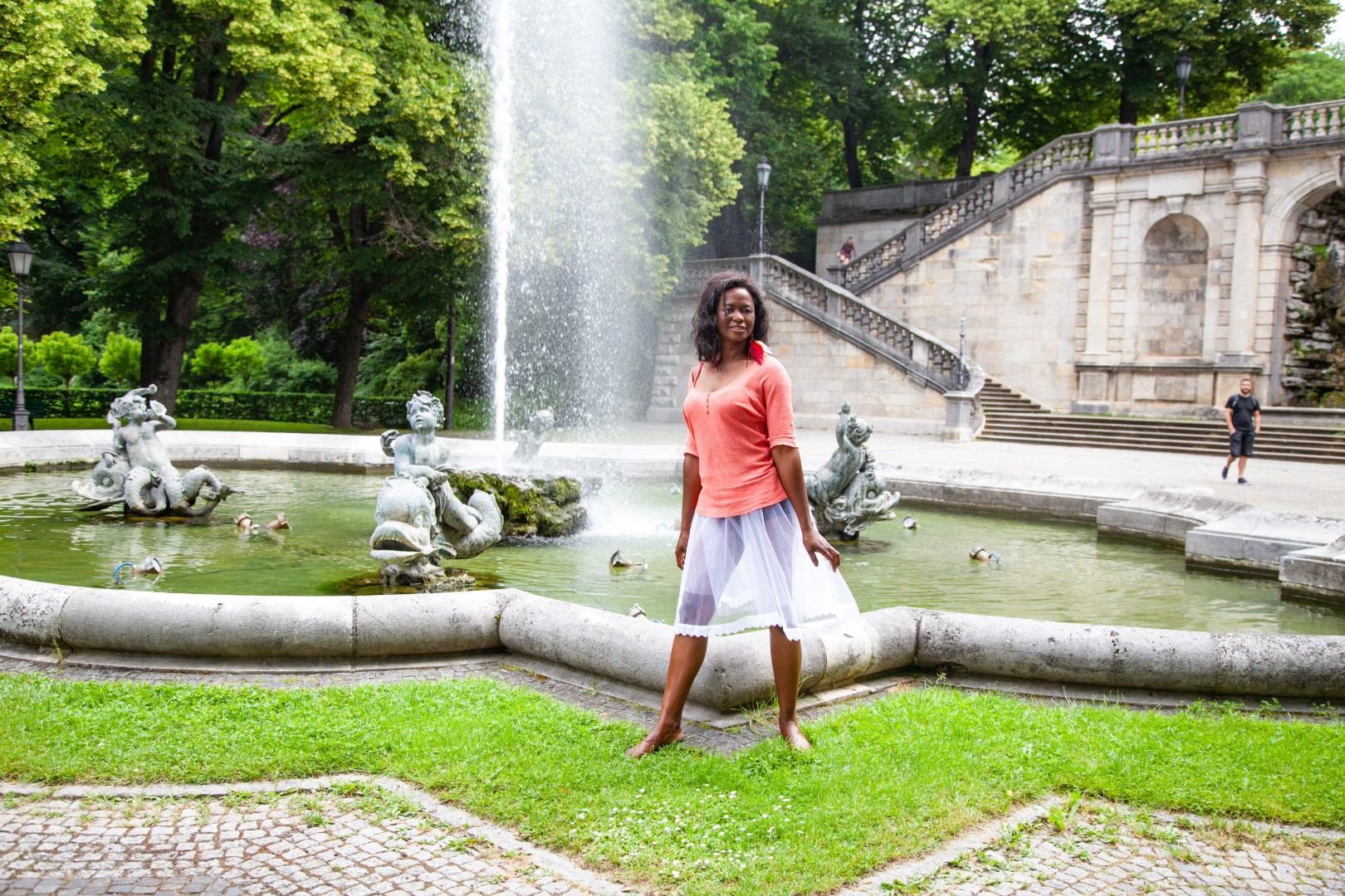 Alessandra at Friedensengel