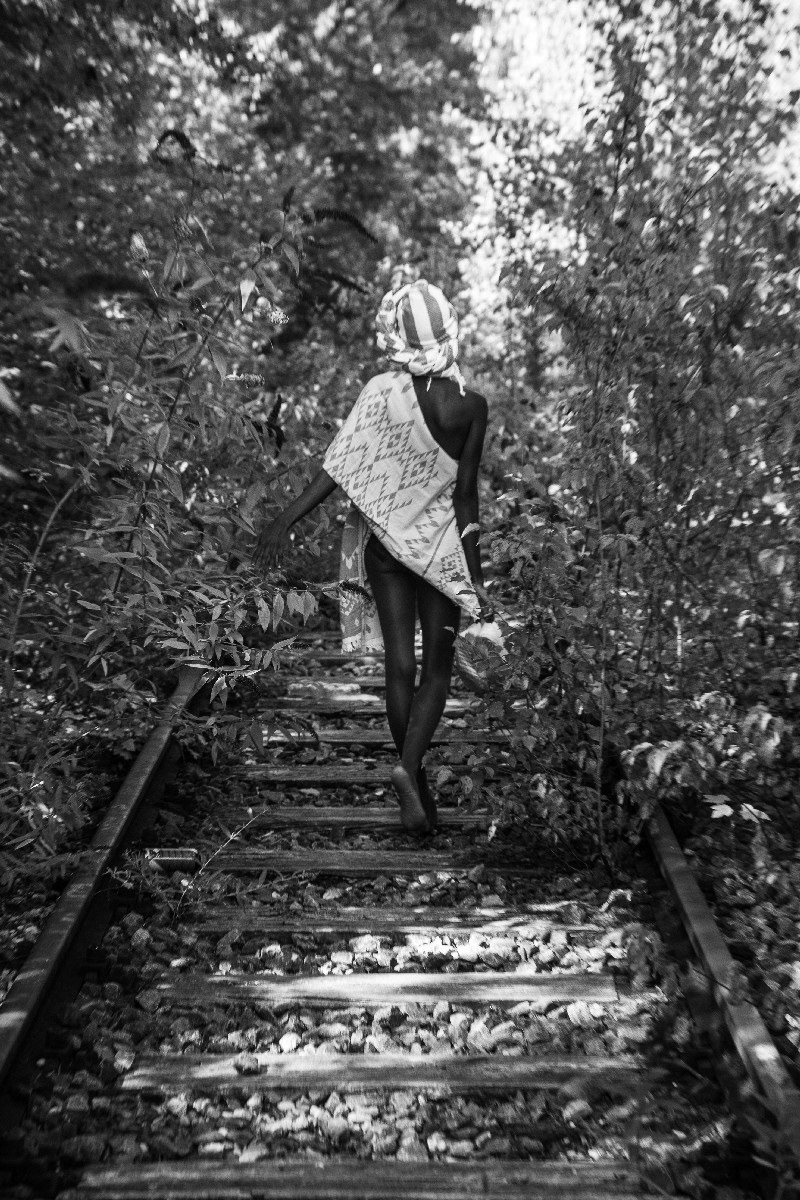 Jackie at the Railway