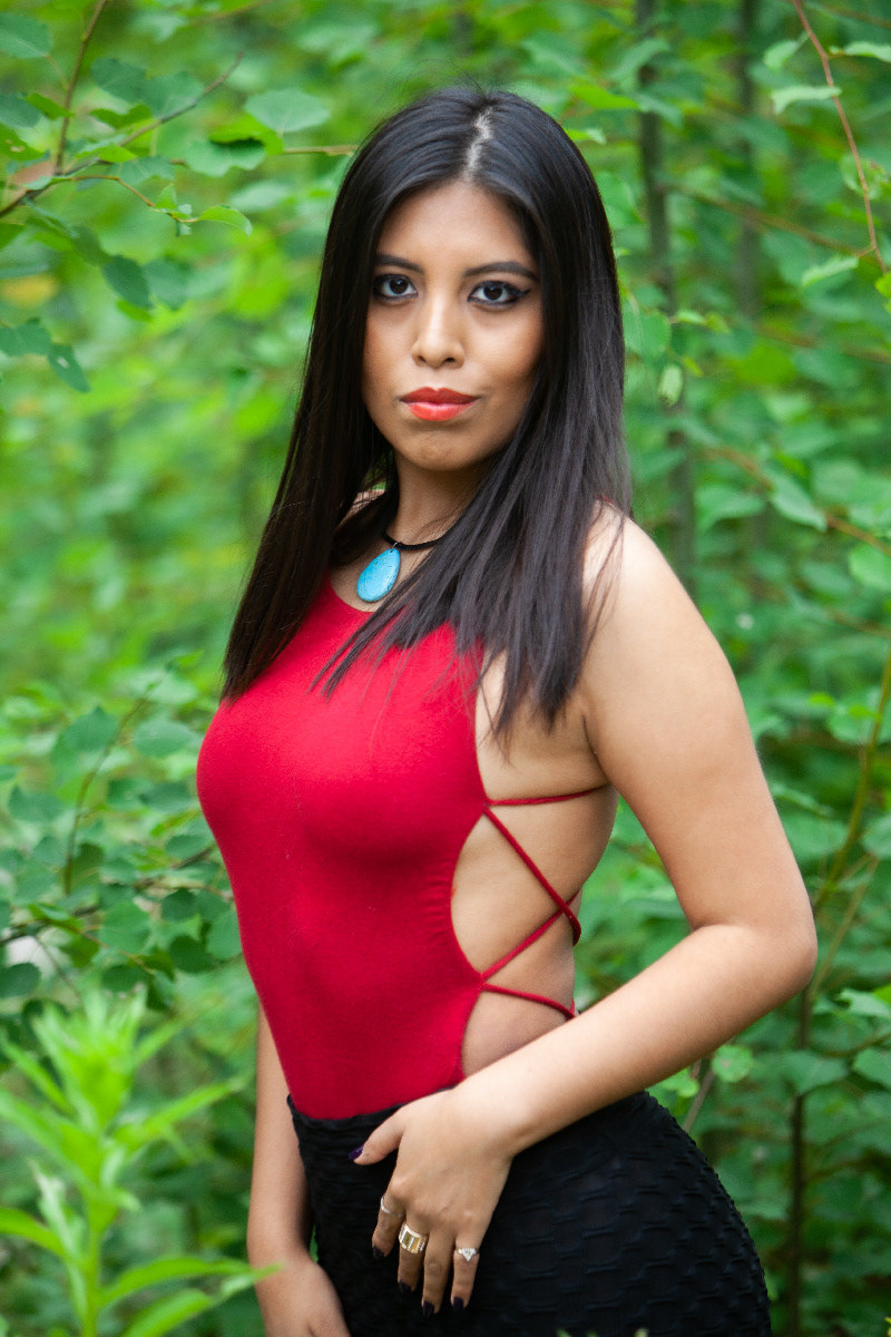 Sara at old Railroad Track