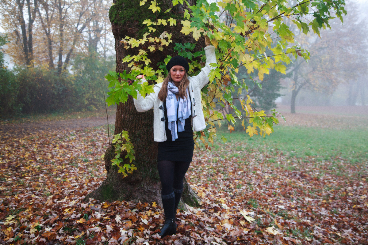 Autumn shooting outdoor