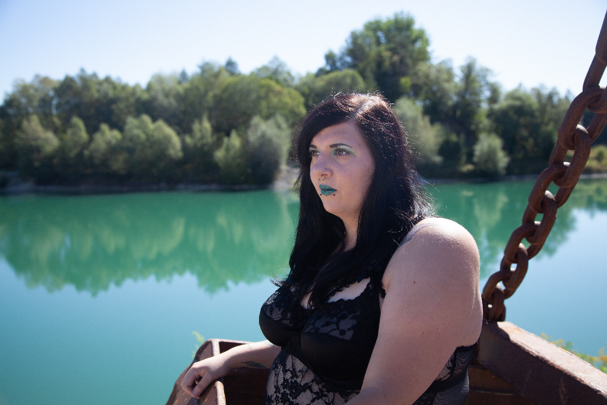 Steffi at Baggersee