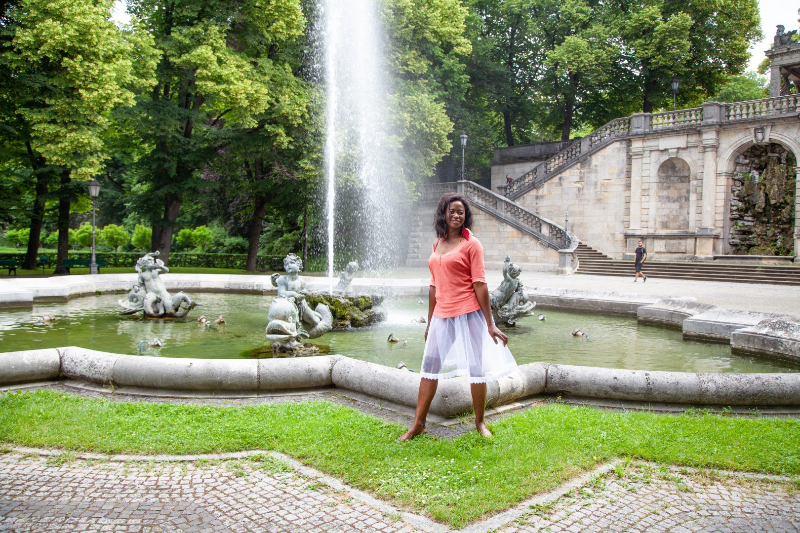 Alessandra at Friedensengel