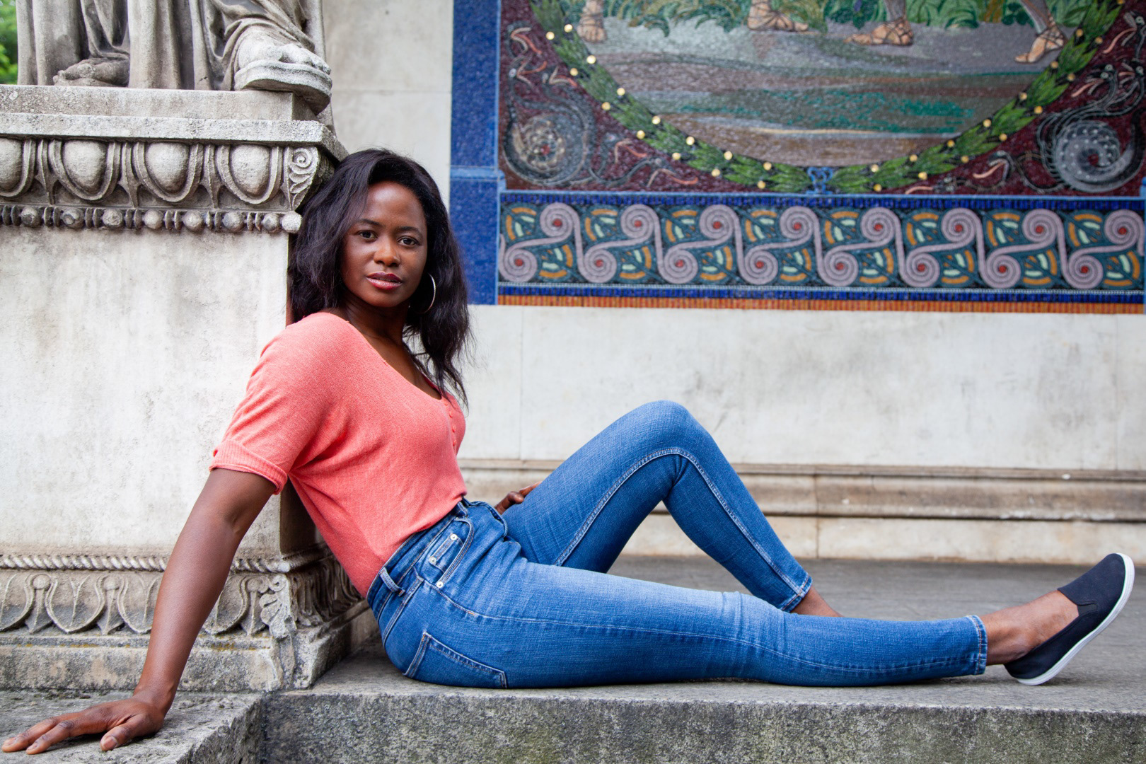 Alessandra at Friedensengel