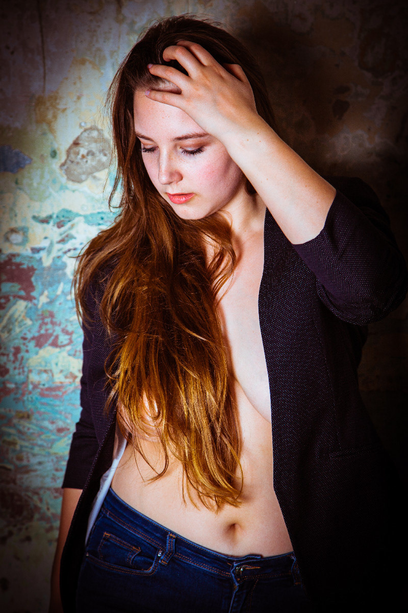 First Studioshoot with Martina