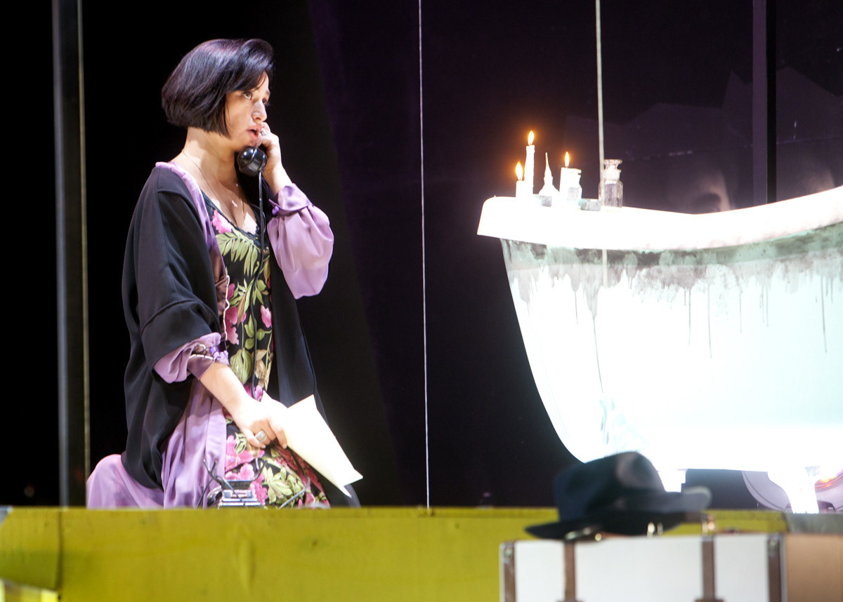 With Nino Surguladze at Tblisi State Opera