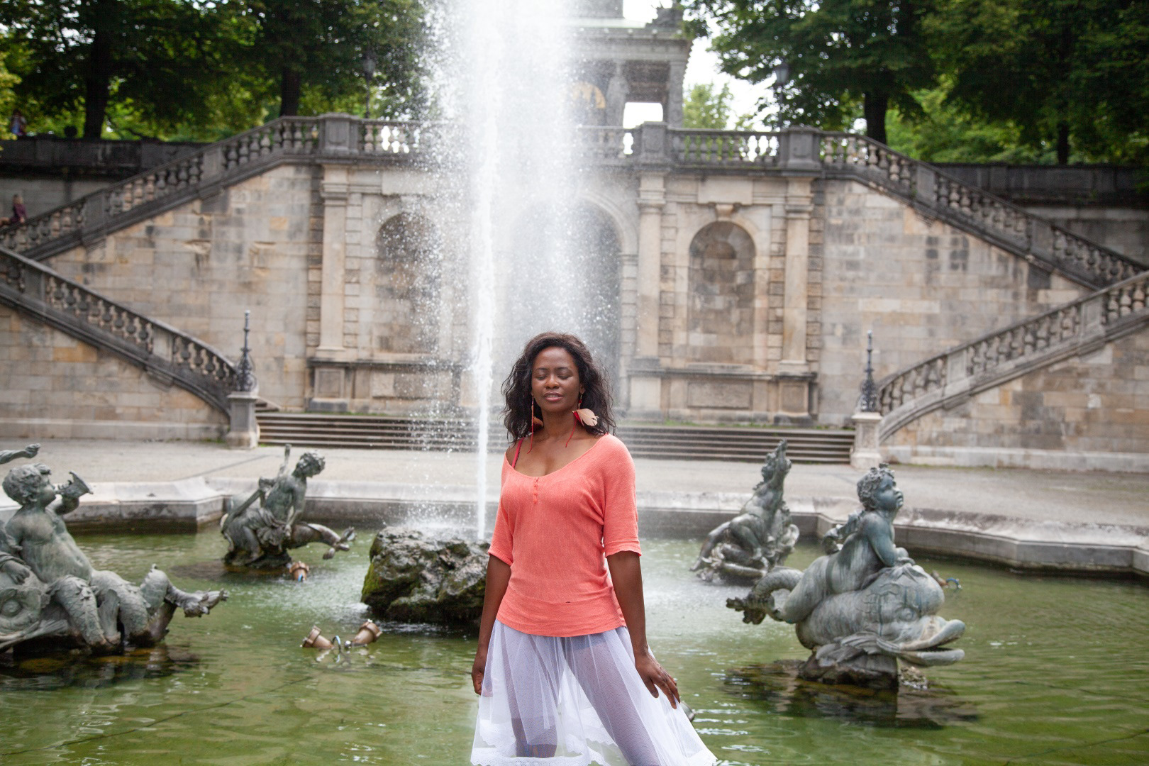 Alessandra at Friedensengel