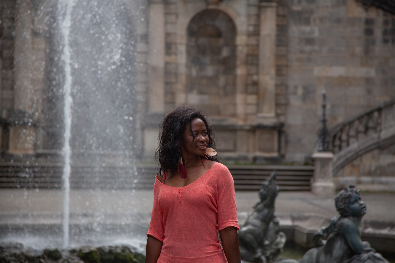 Alessandra at Friedensengel
