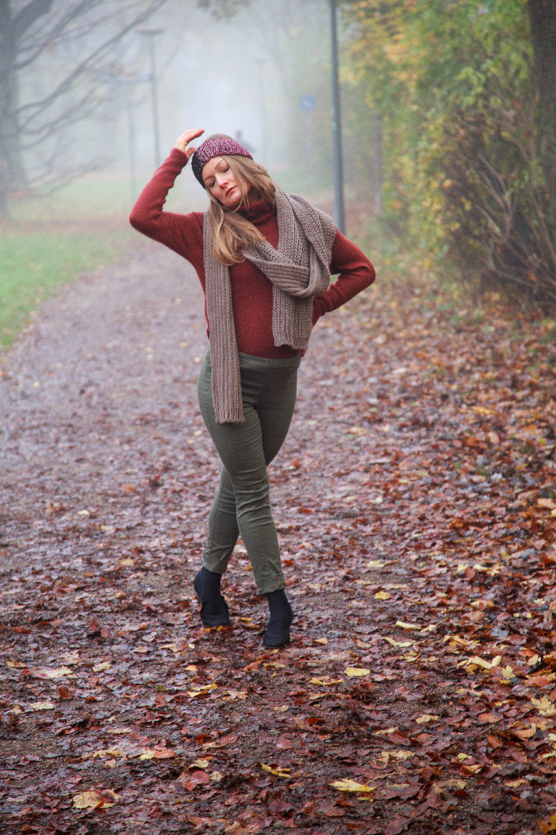 Autumn shooting outdoor