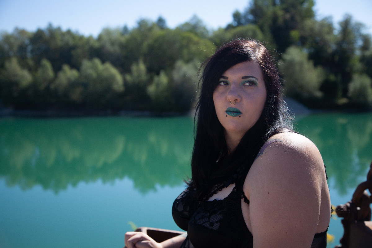 Steffi at Baggersee