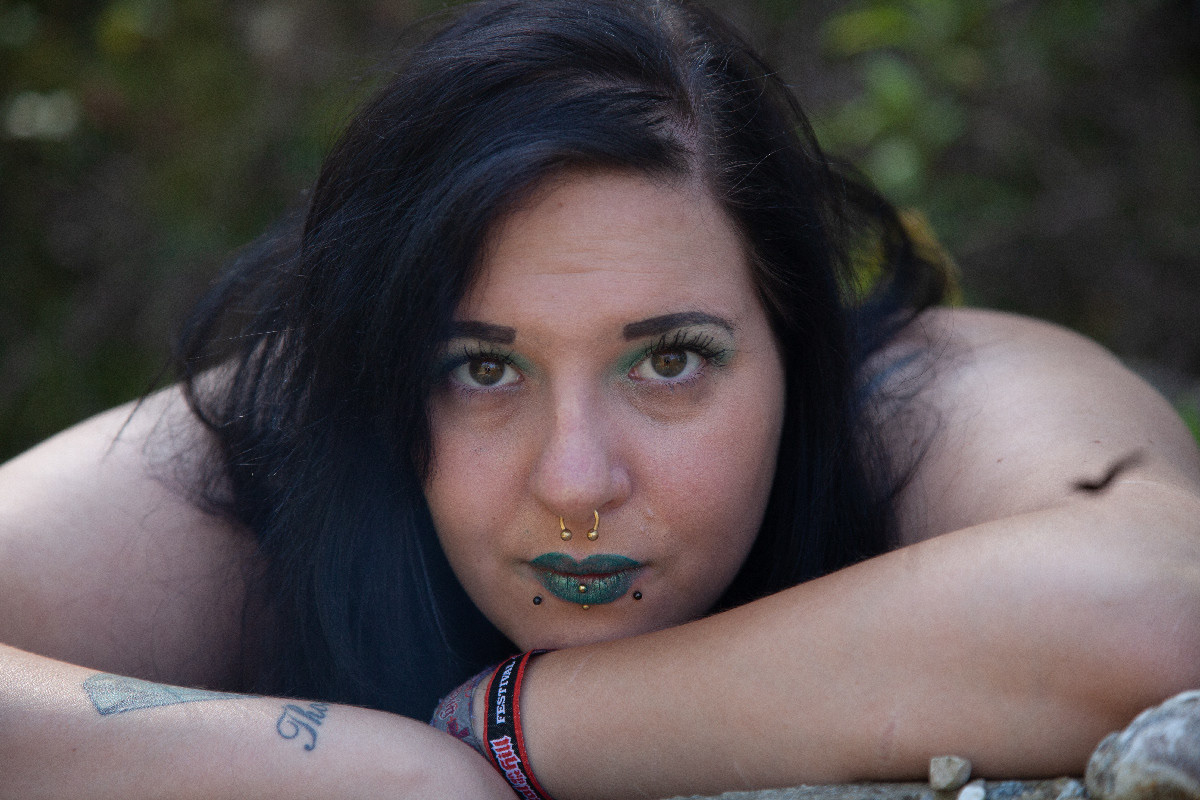 Steffi at Baggersee