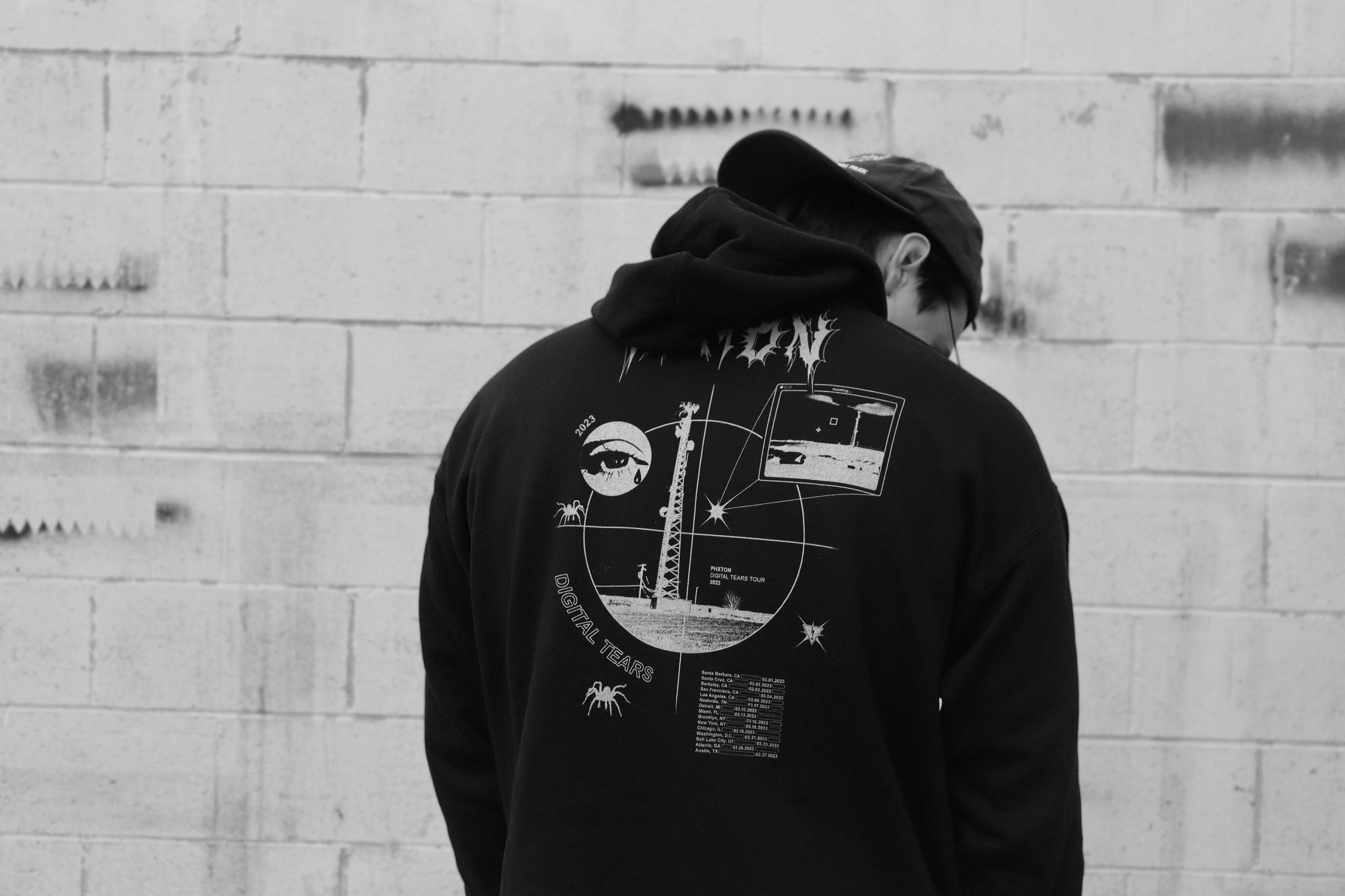 Hoodie #2 model shot