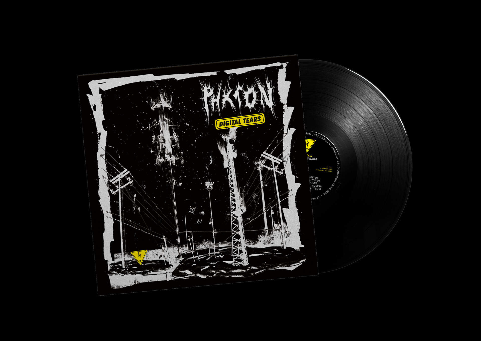 Digital Tears Vinyl Cover (Front)