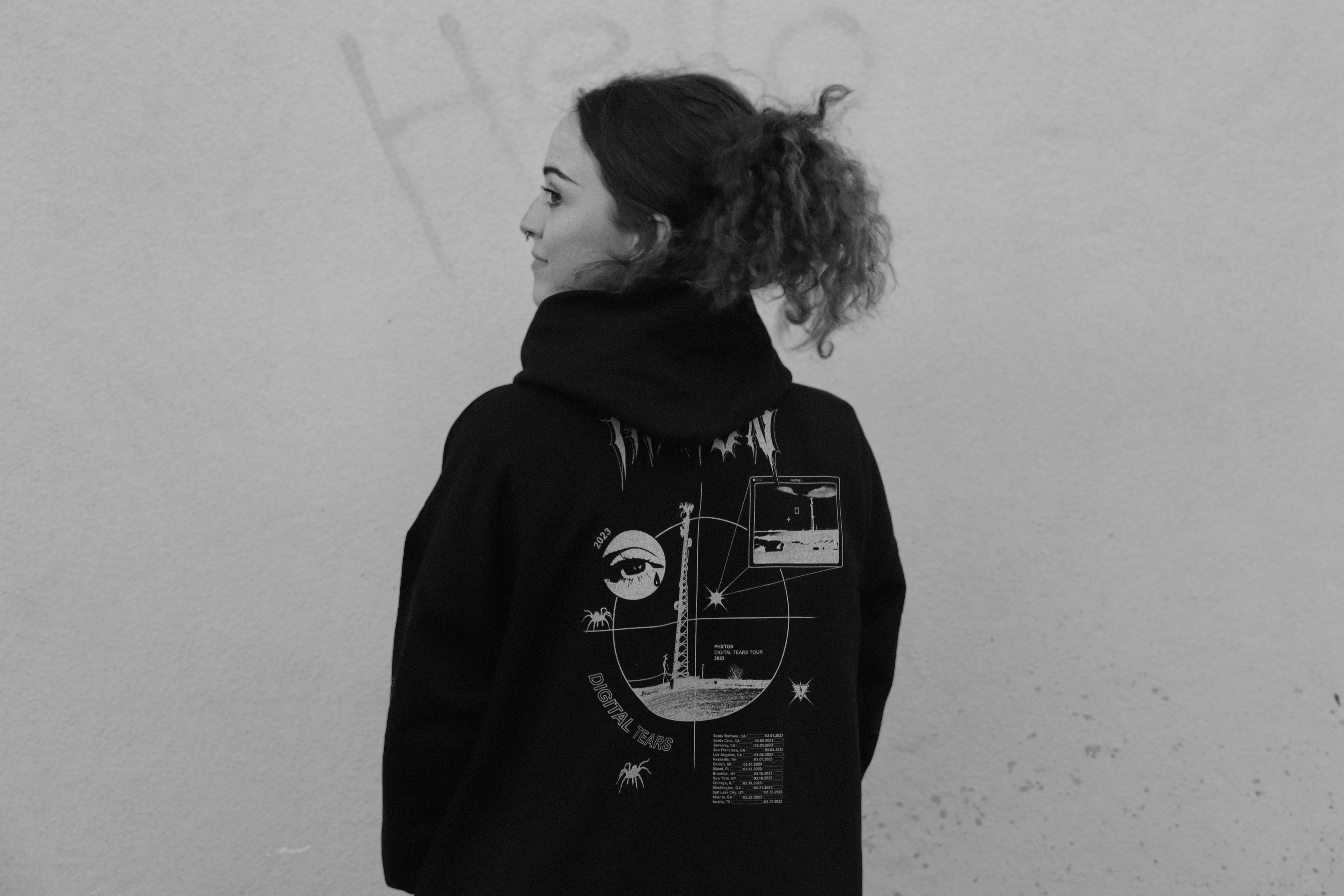Hoodie #2 model shot
