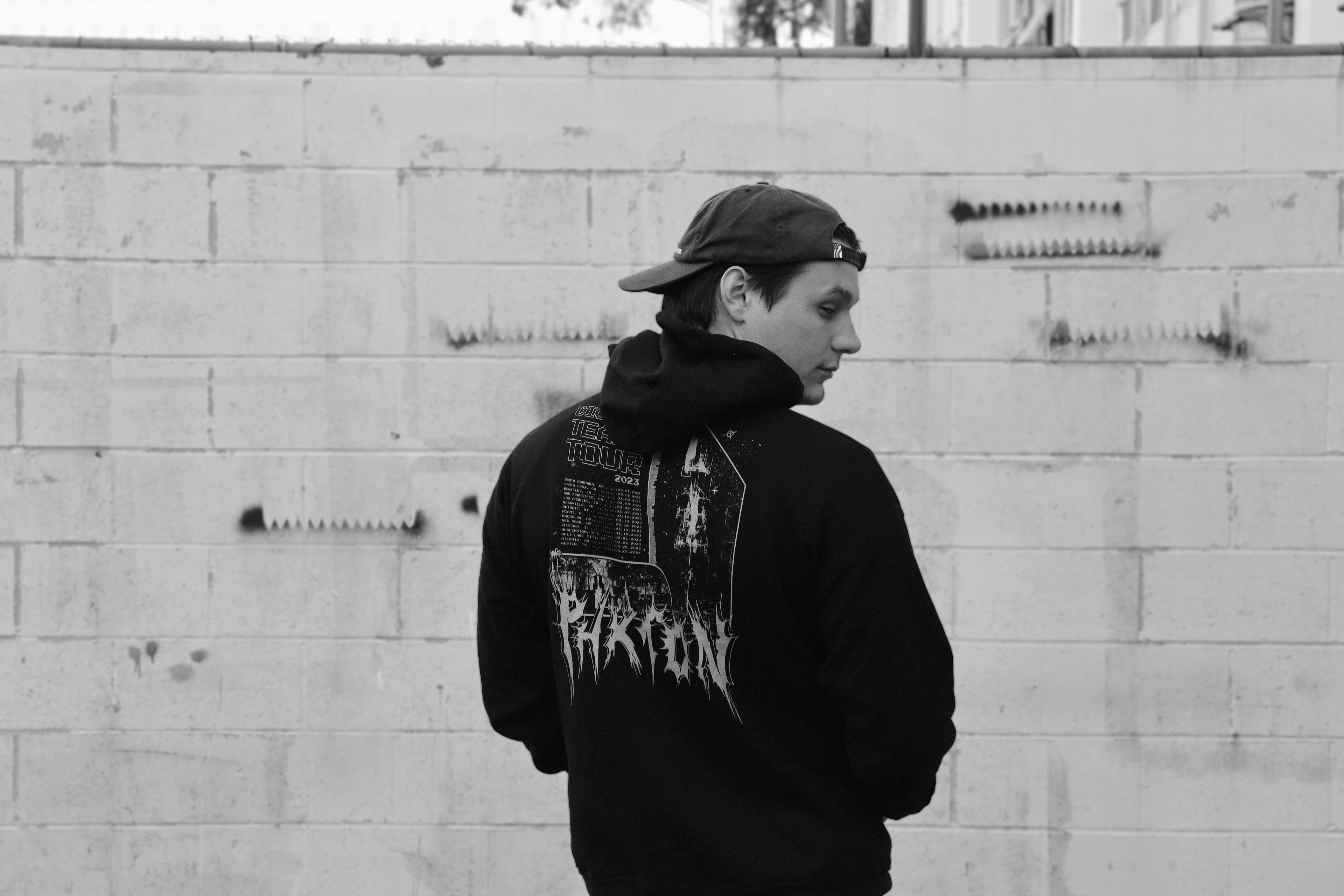 Hoodie #1 model shot