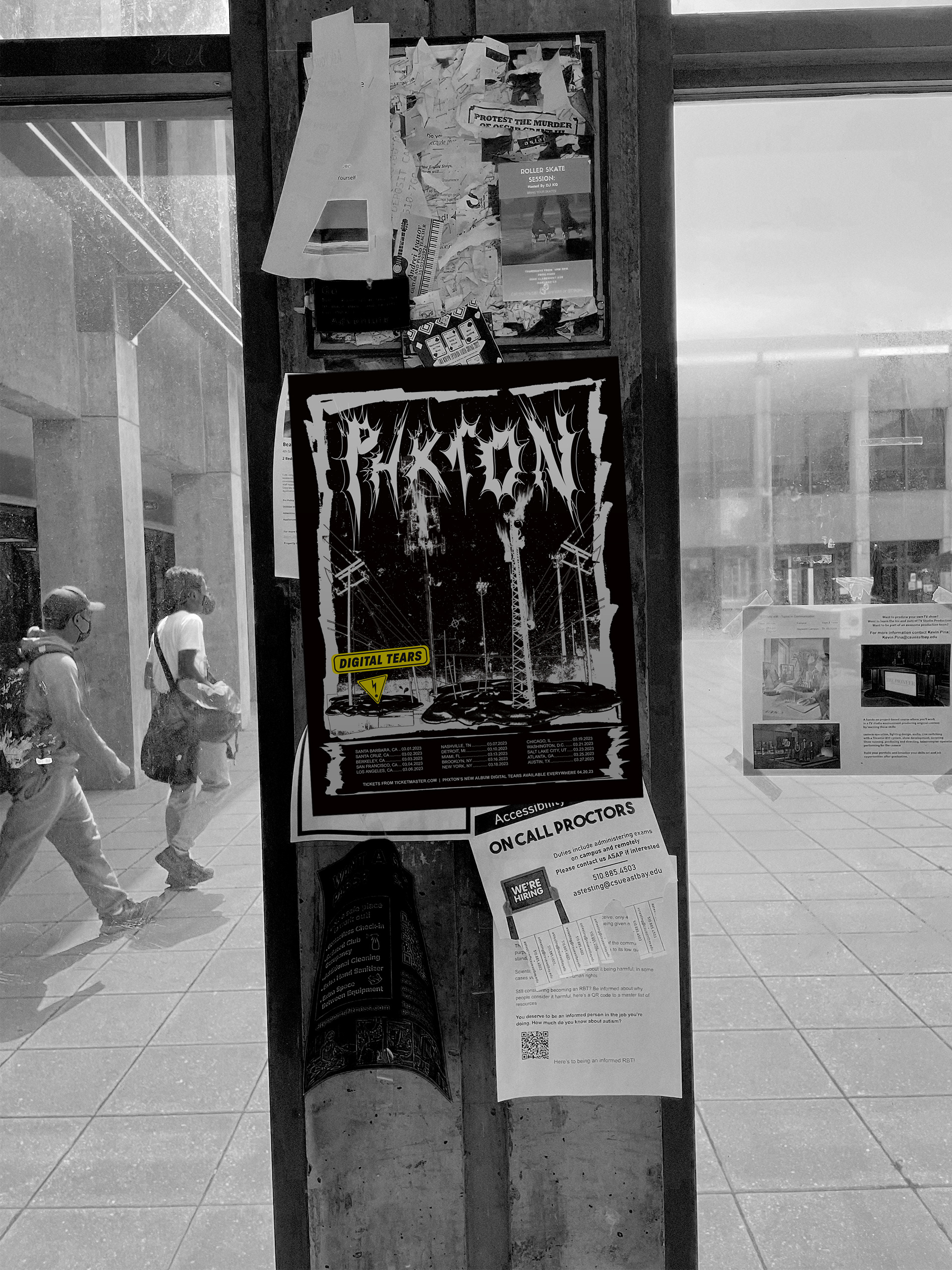 Tour poster in context