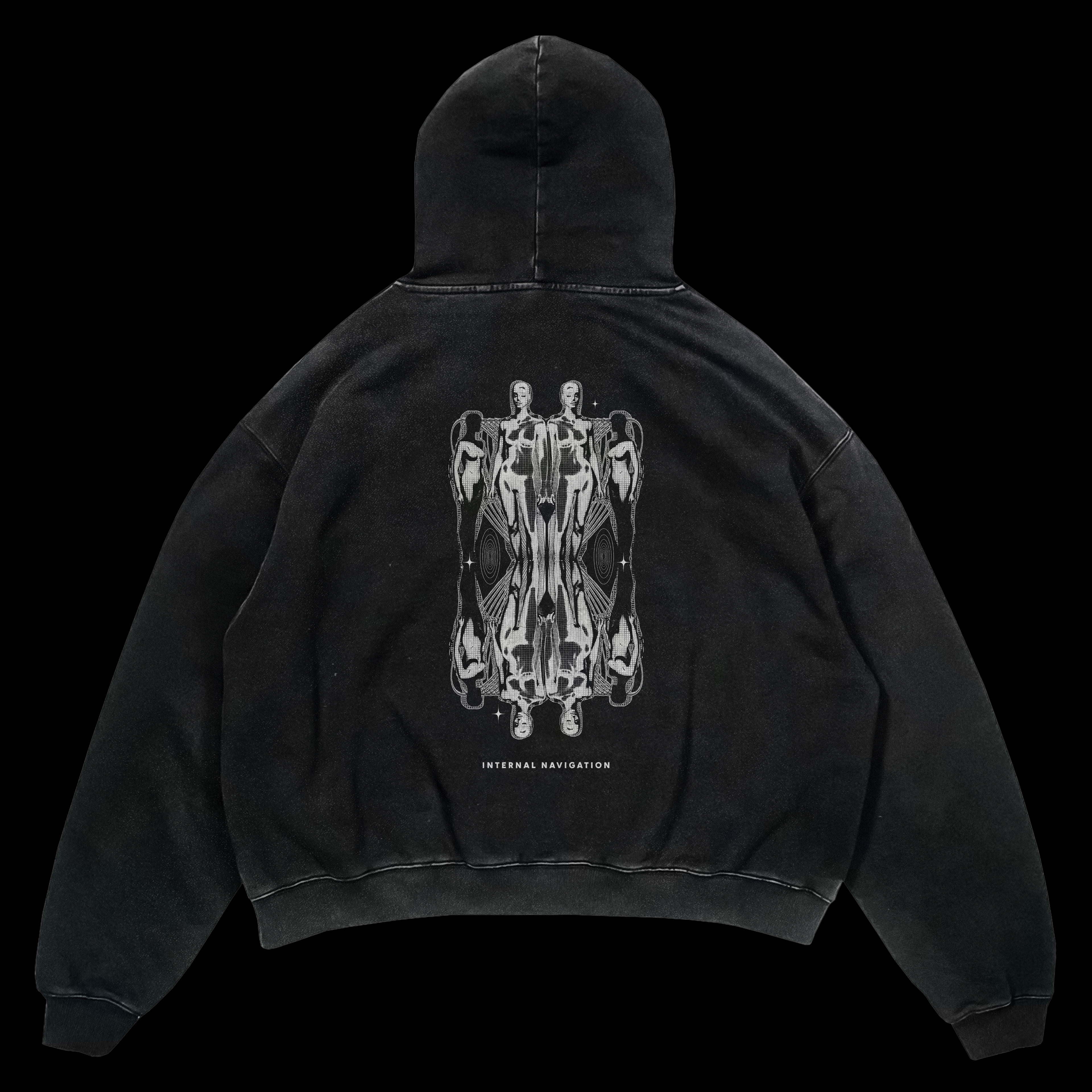 'Internal Navigation' is a design I developed as part of a personal acceptance that often times we must make decisions even when our inner voice isn't singular (and more importantly, contradictory).